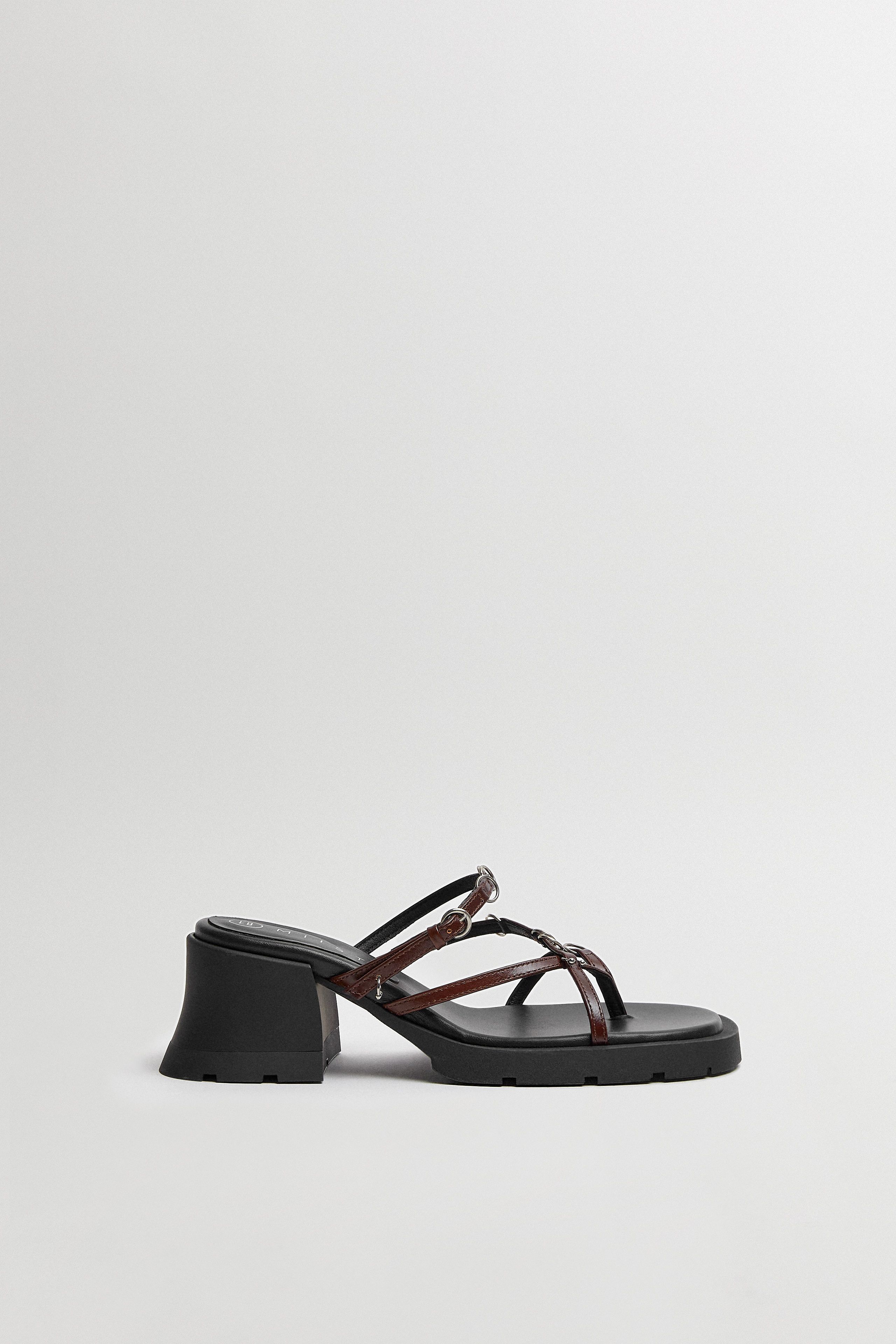 Jaslene Brown Sandals | Miista | Designed & Handmade in Europe