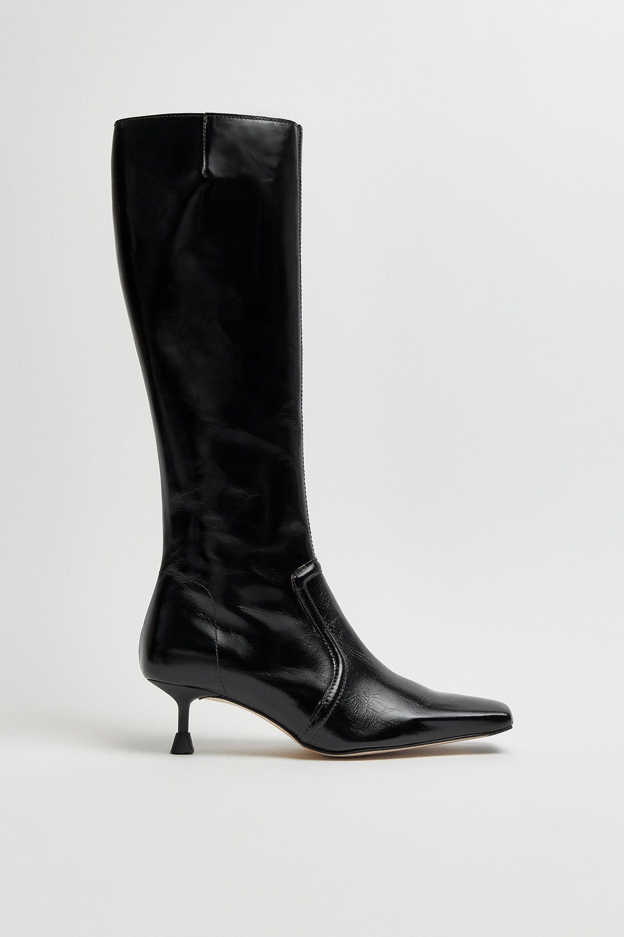 Vikki Black Tall Boots | Miista | Designed & Handmade in Europe