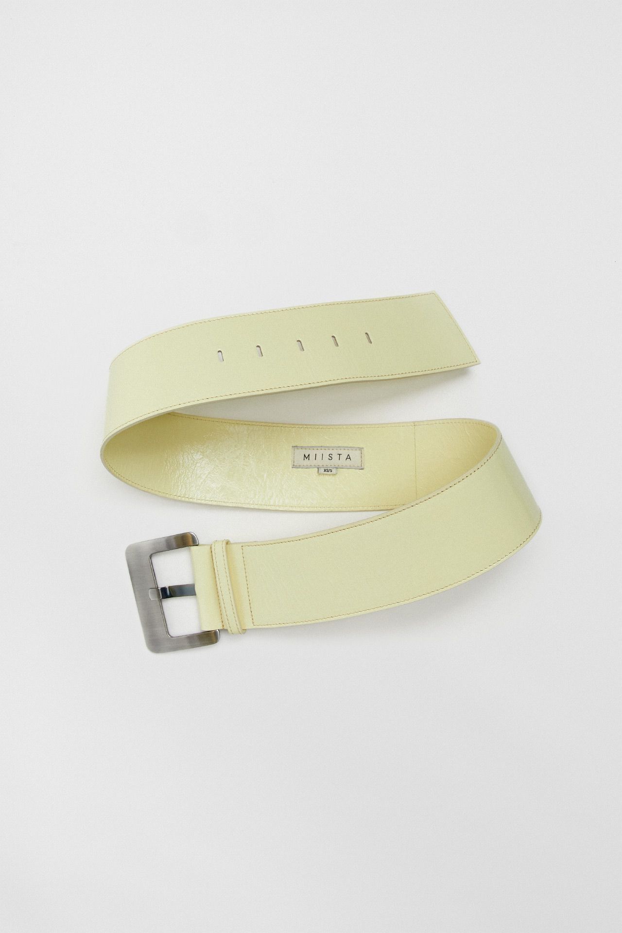 Erika Cream Belt | Miista Europe | Made in Portugal