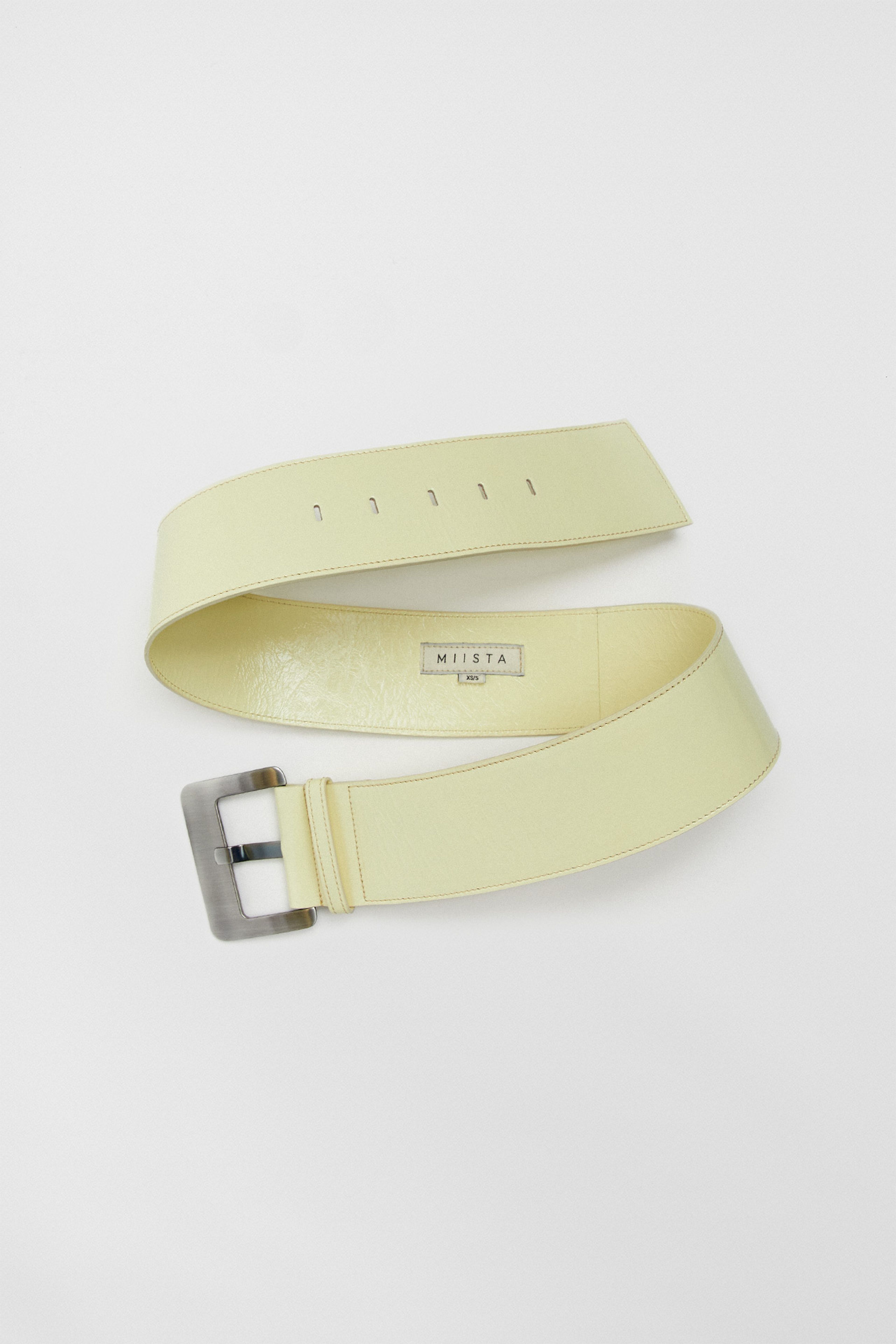 Erika Cream Belt | Miista Europe | Made in Portugal