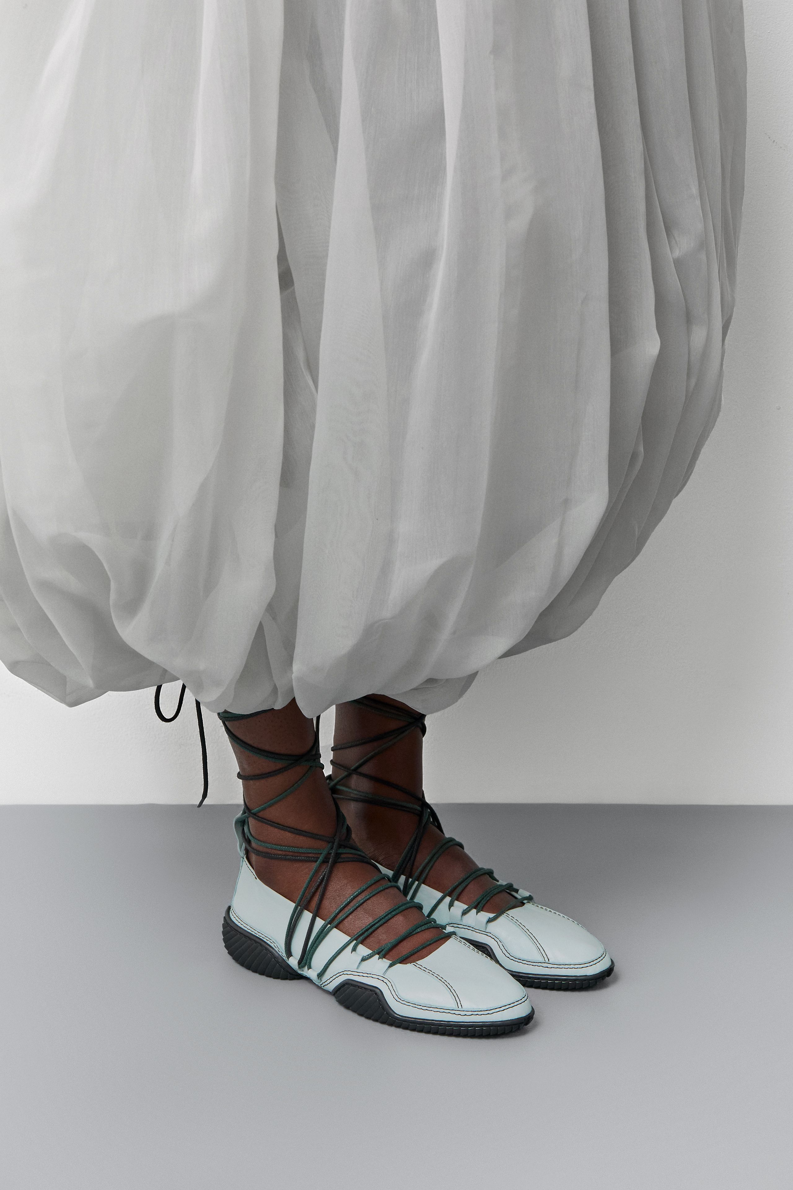 Norby Ballerinas - Mint Leather | Miista