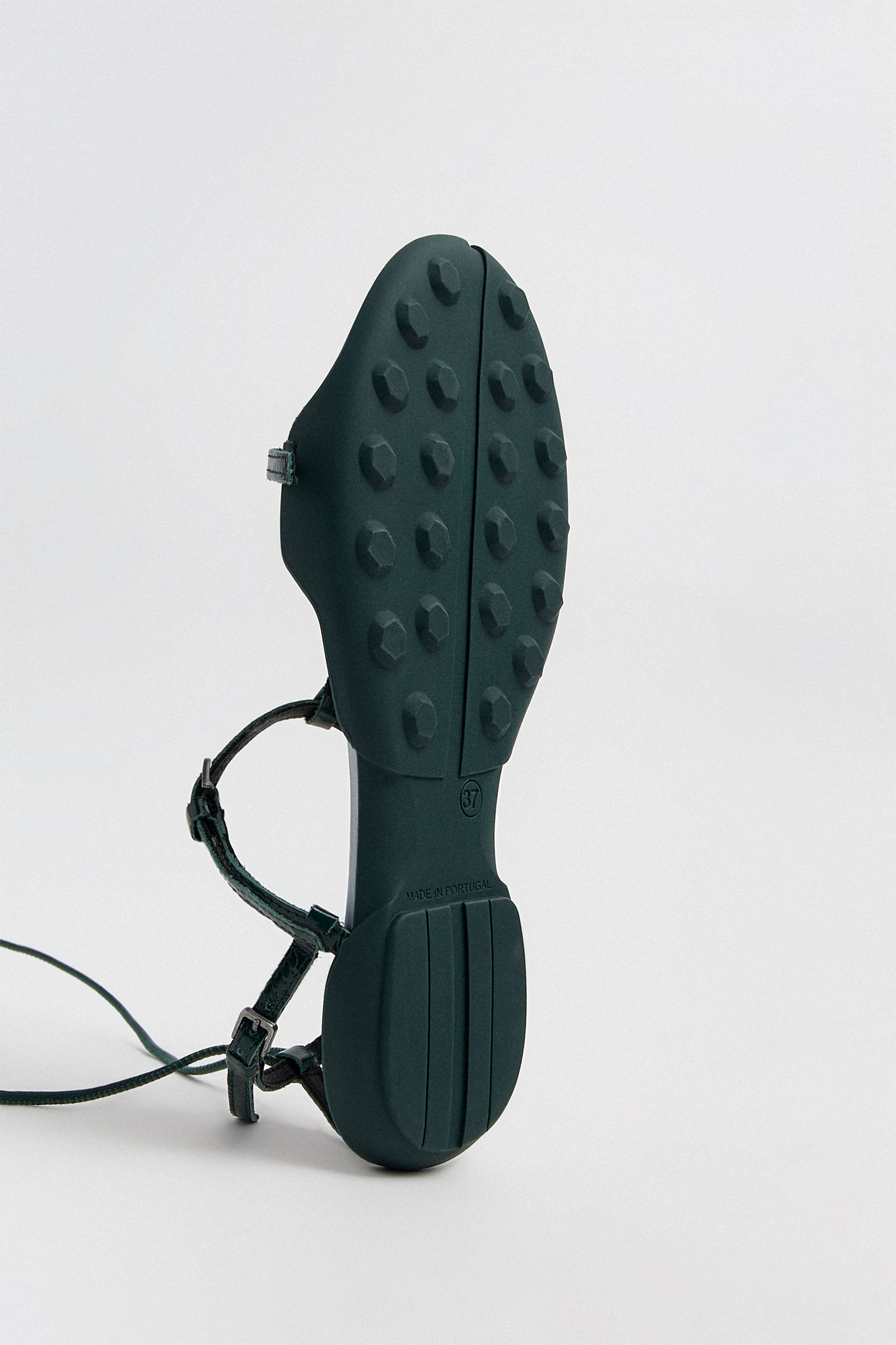 Raeny Mint Lace Up Sandals | Miista | Designed & Handmade in Europe