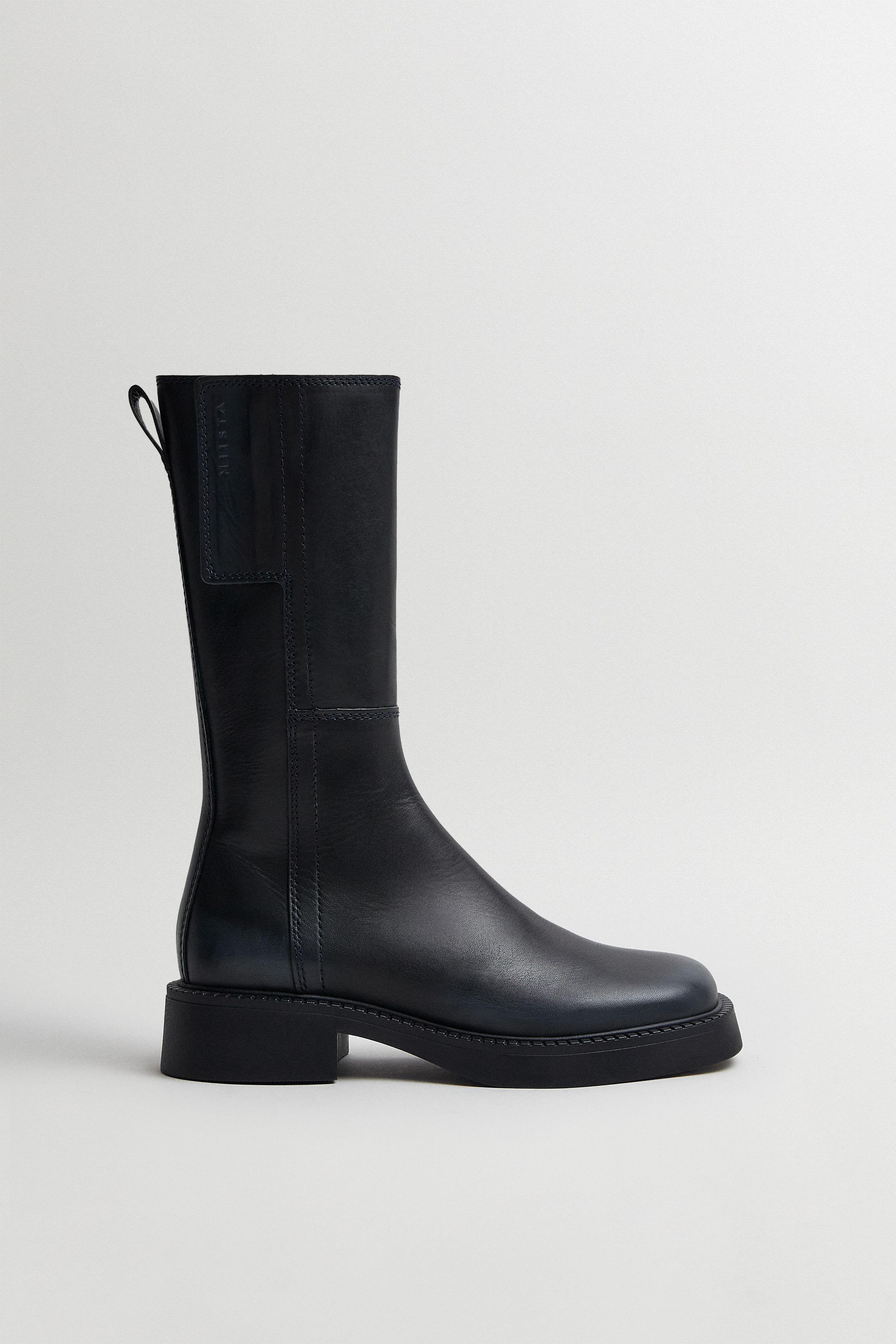 Idoya Navy Black Boots | Miista | Designed & Handmade in Europe