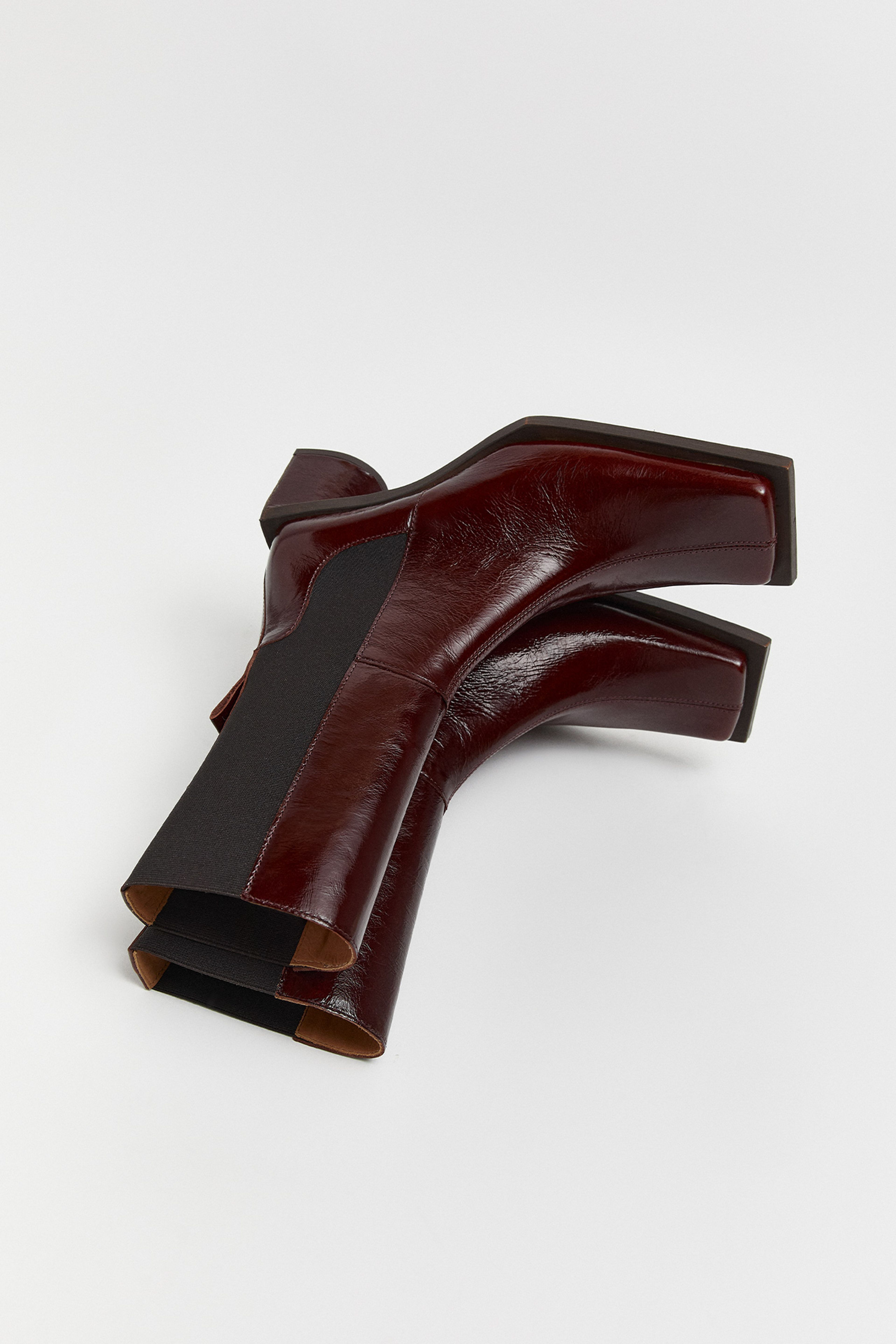 Minnie Brown Malory Boots | Miista Europe | Made In Portugal