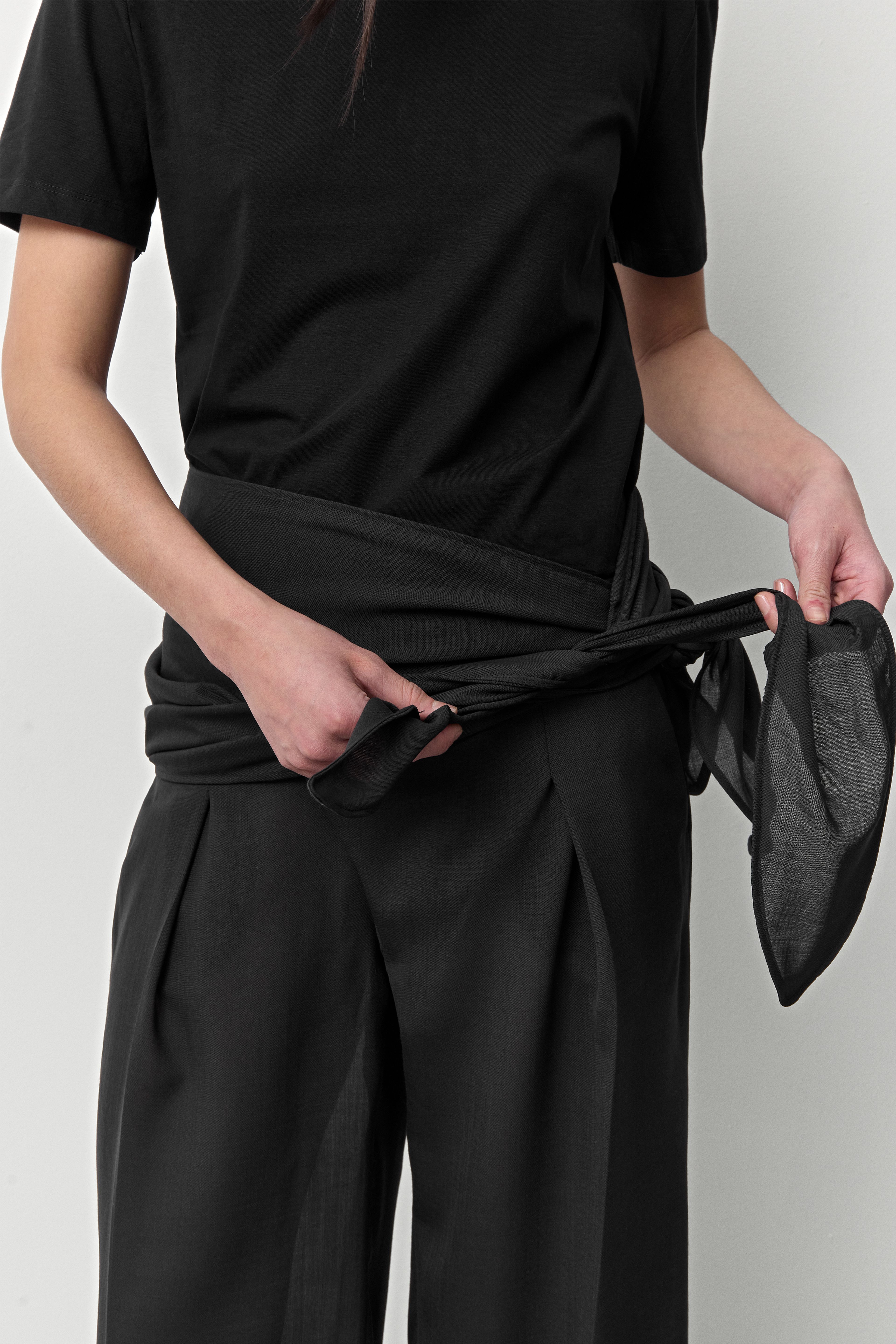 Odile Black Trousers | Miista | Designed & Handmade in Europe