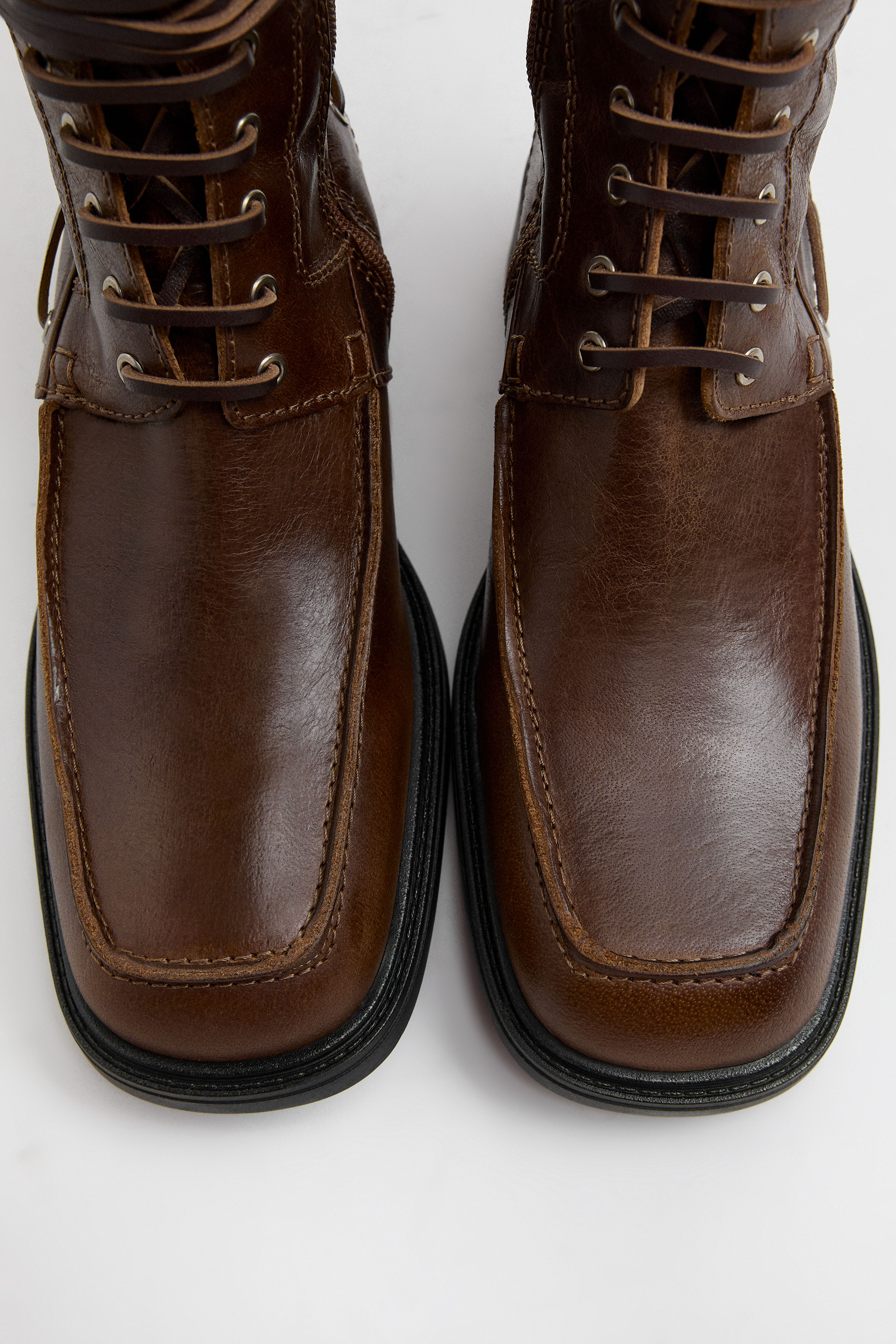 Sanne Boots - Tan Leather | Miista | Designed & Handmade in Europe