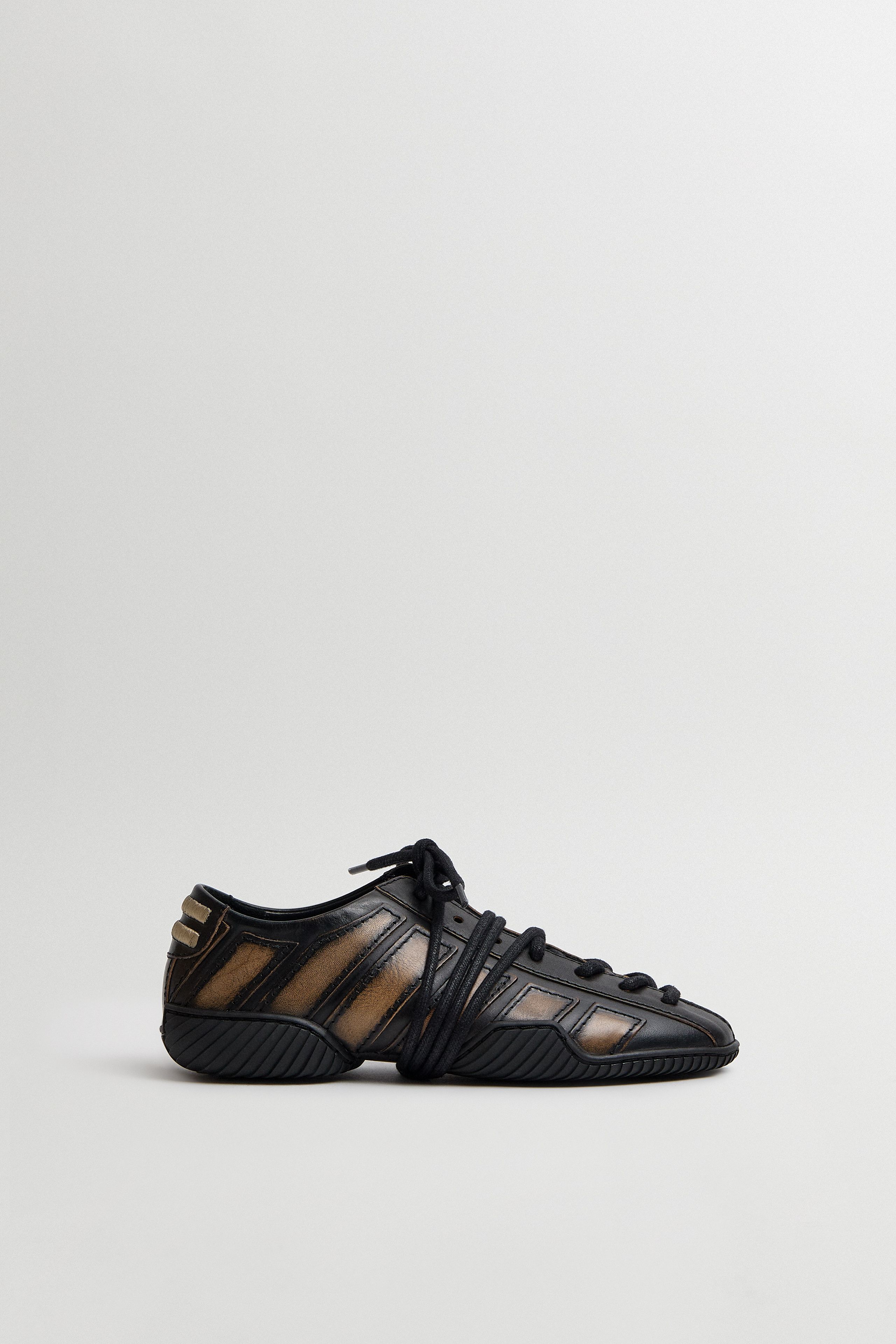 Erna Sneakers - Brown Brush Off Leather | Miista | Designed & Handmade in Europe