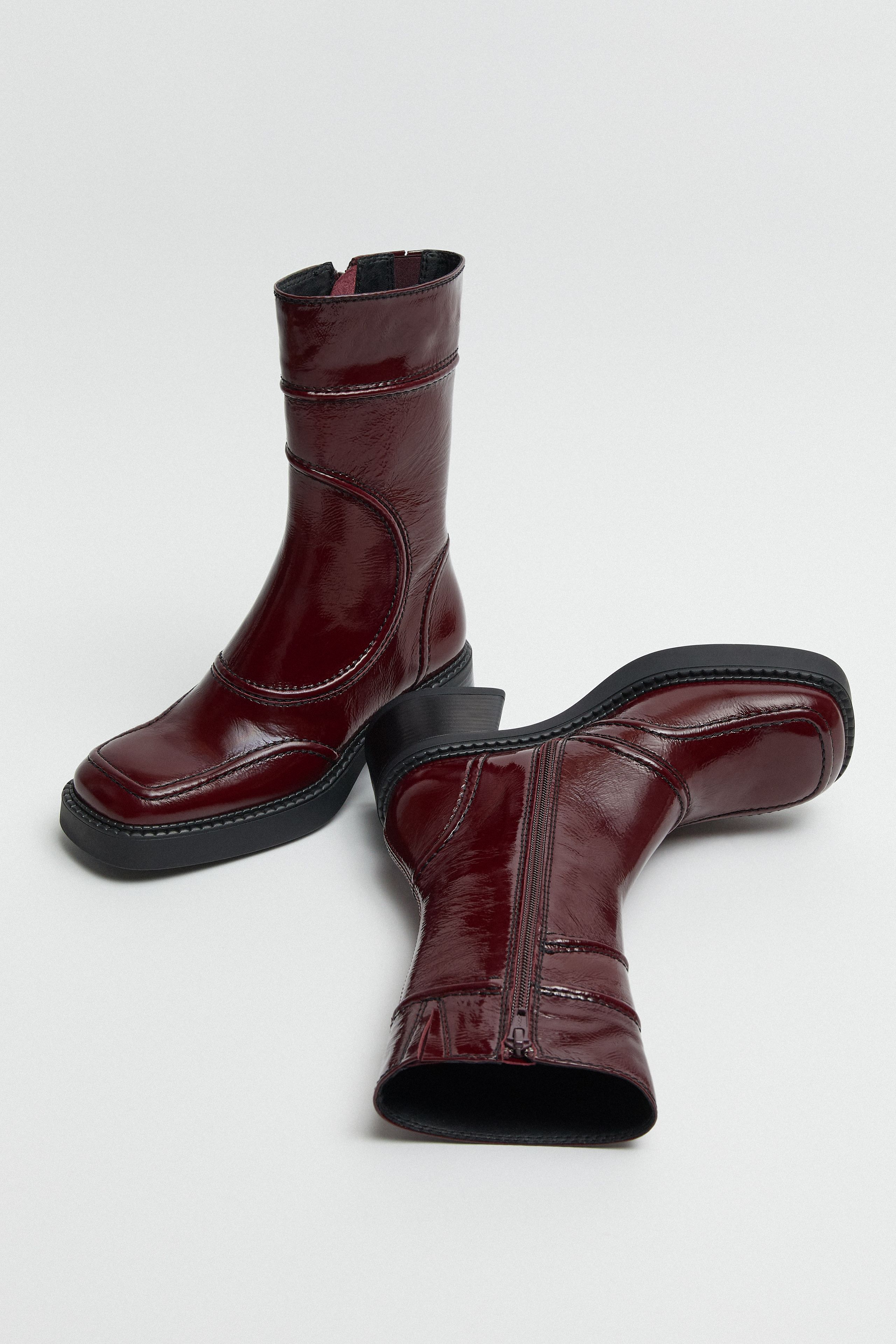【関税込み】Miista バーガンディ Malene ブーツ Malene Burgundy Ankle Boots | Miista