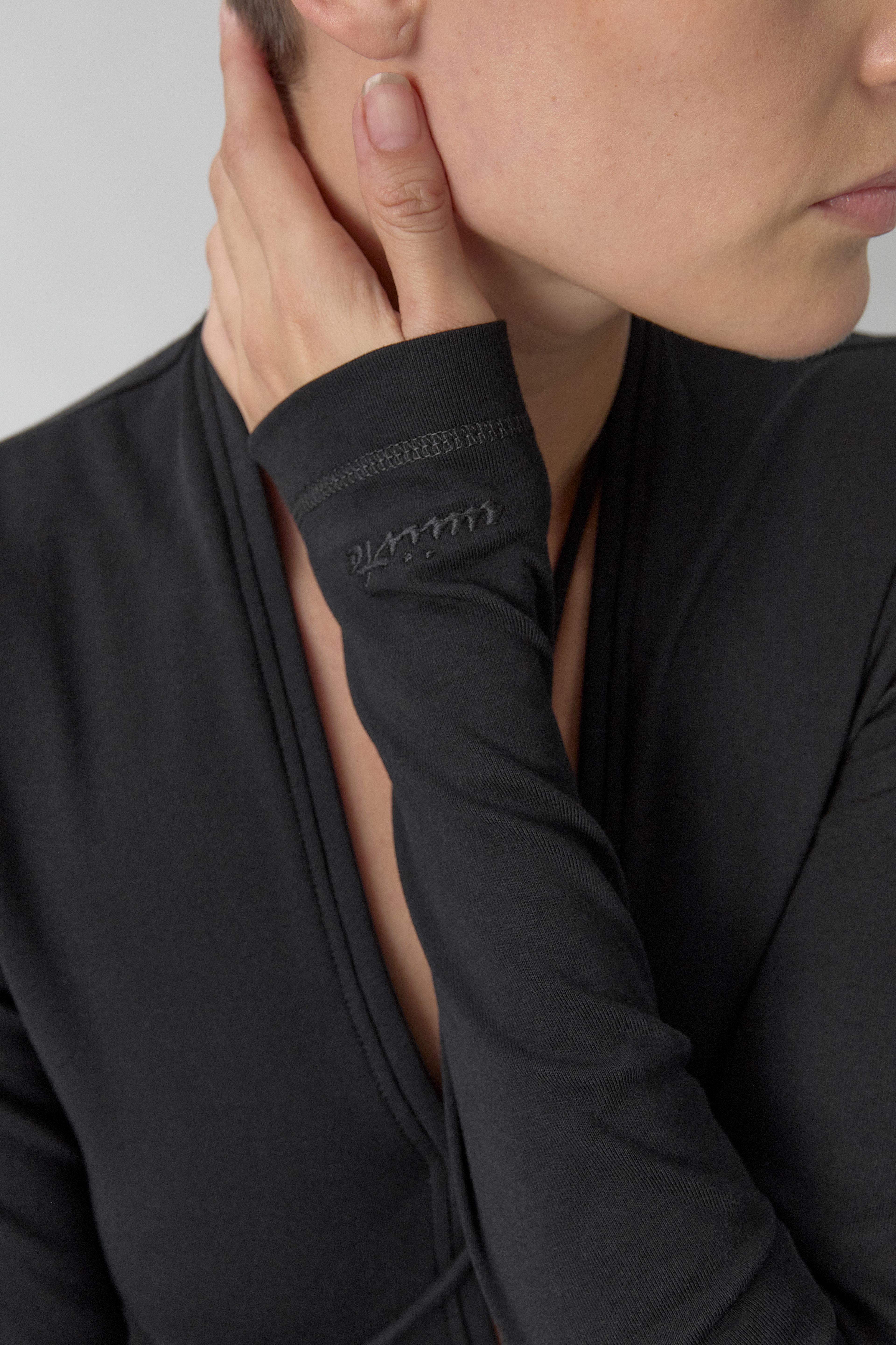 Annie Top - Black Organic Cotton | Miista | Designed & Handmade in Europe