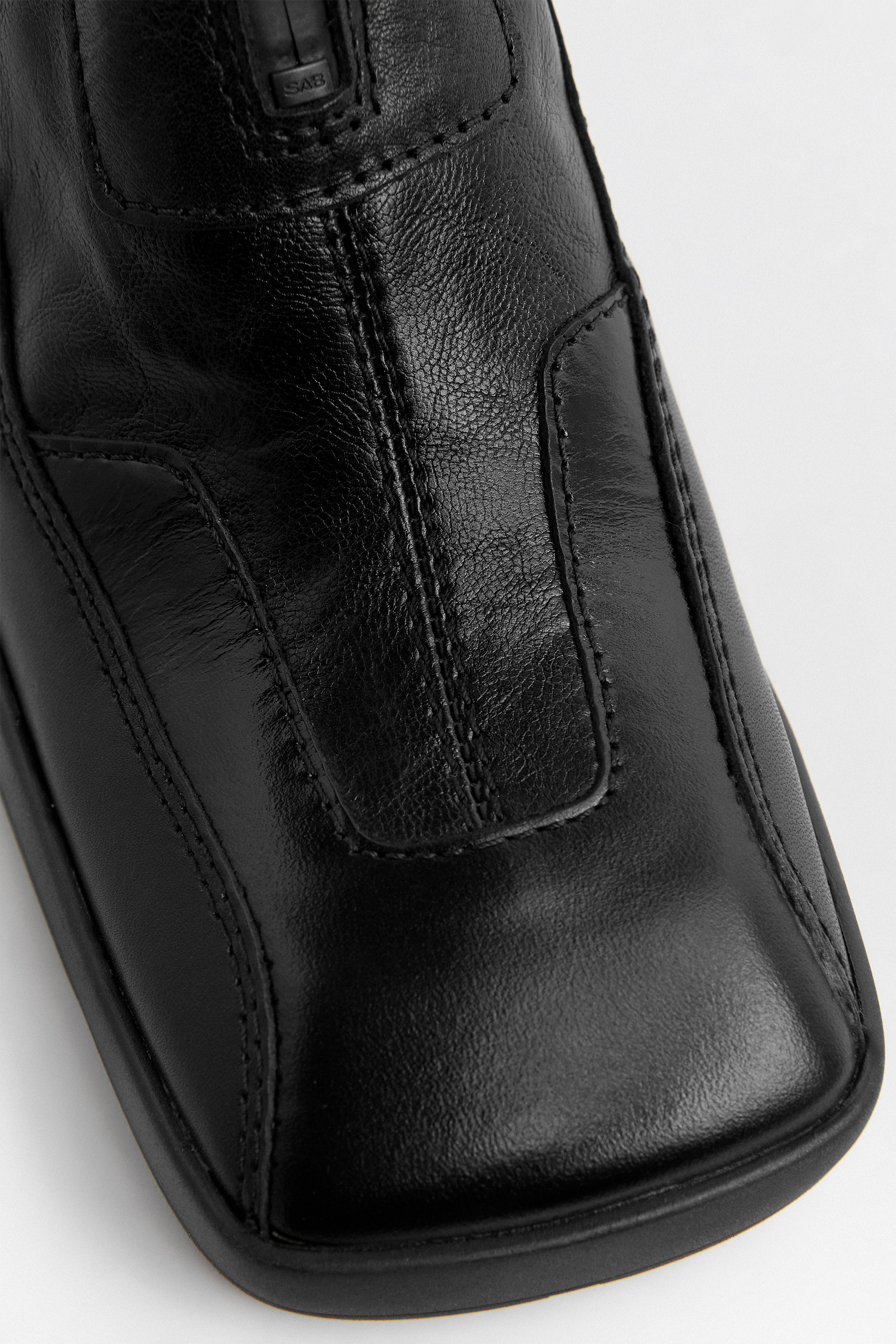 Vito Black Strech Zipper Boots | Miista | Designed & Handmade in Europe