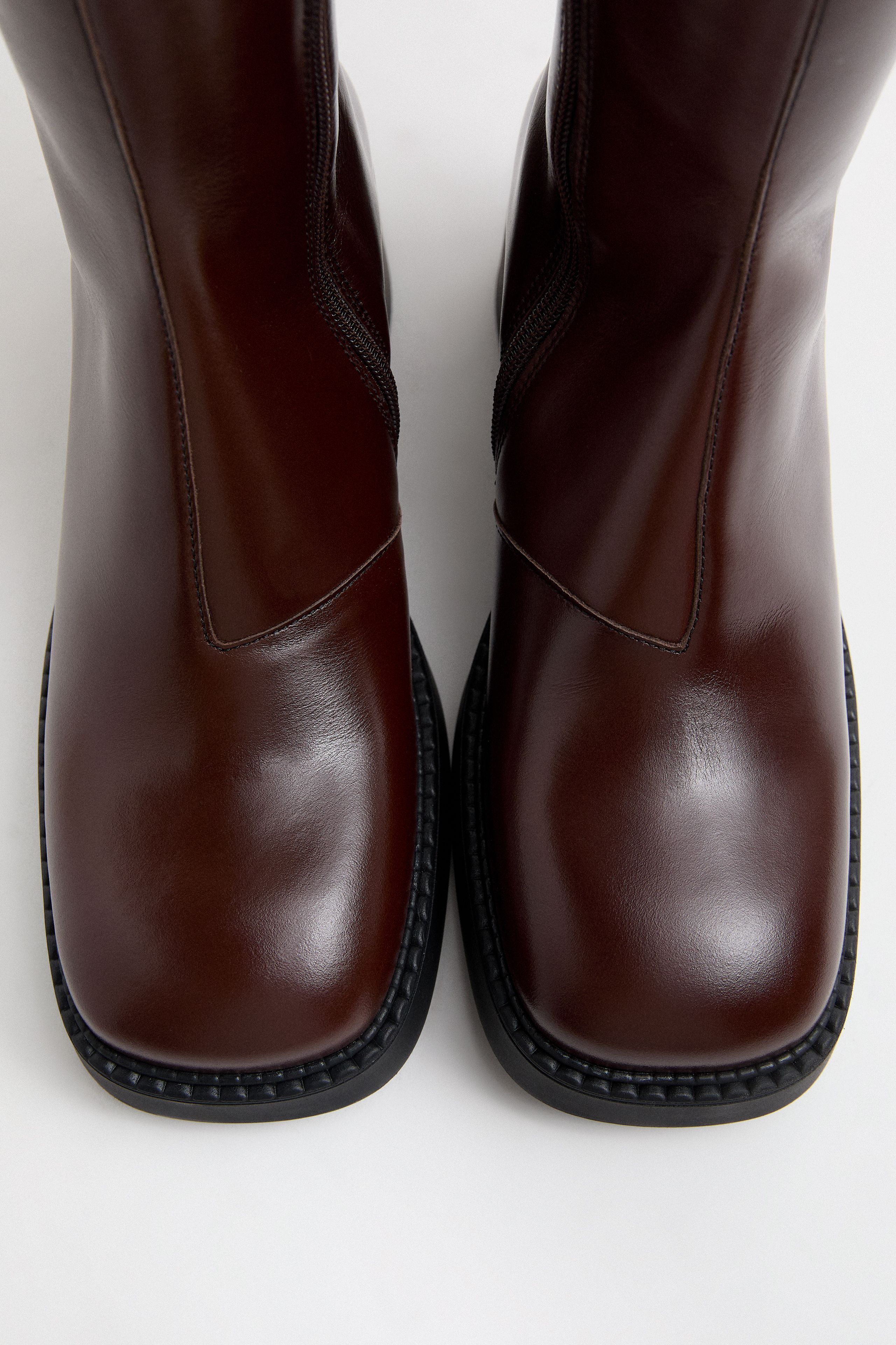 Yumi Boots - Chestnut Leather | Miista | Designed & Handmade in Europe
