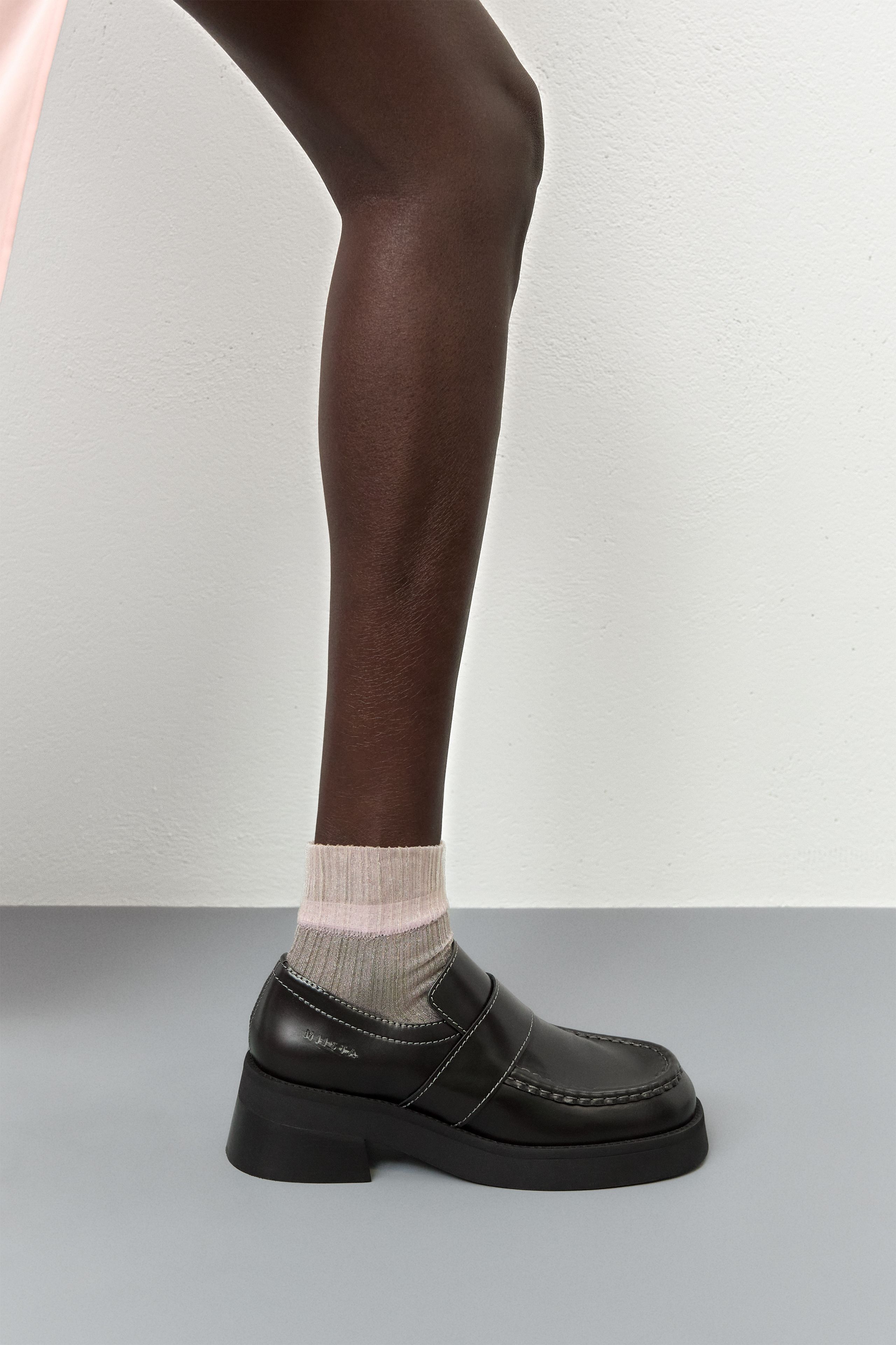 Lib Black Loafers | Miista
