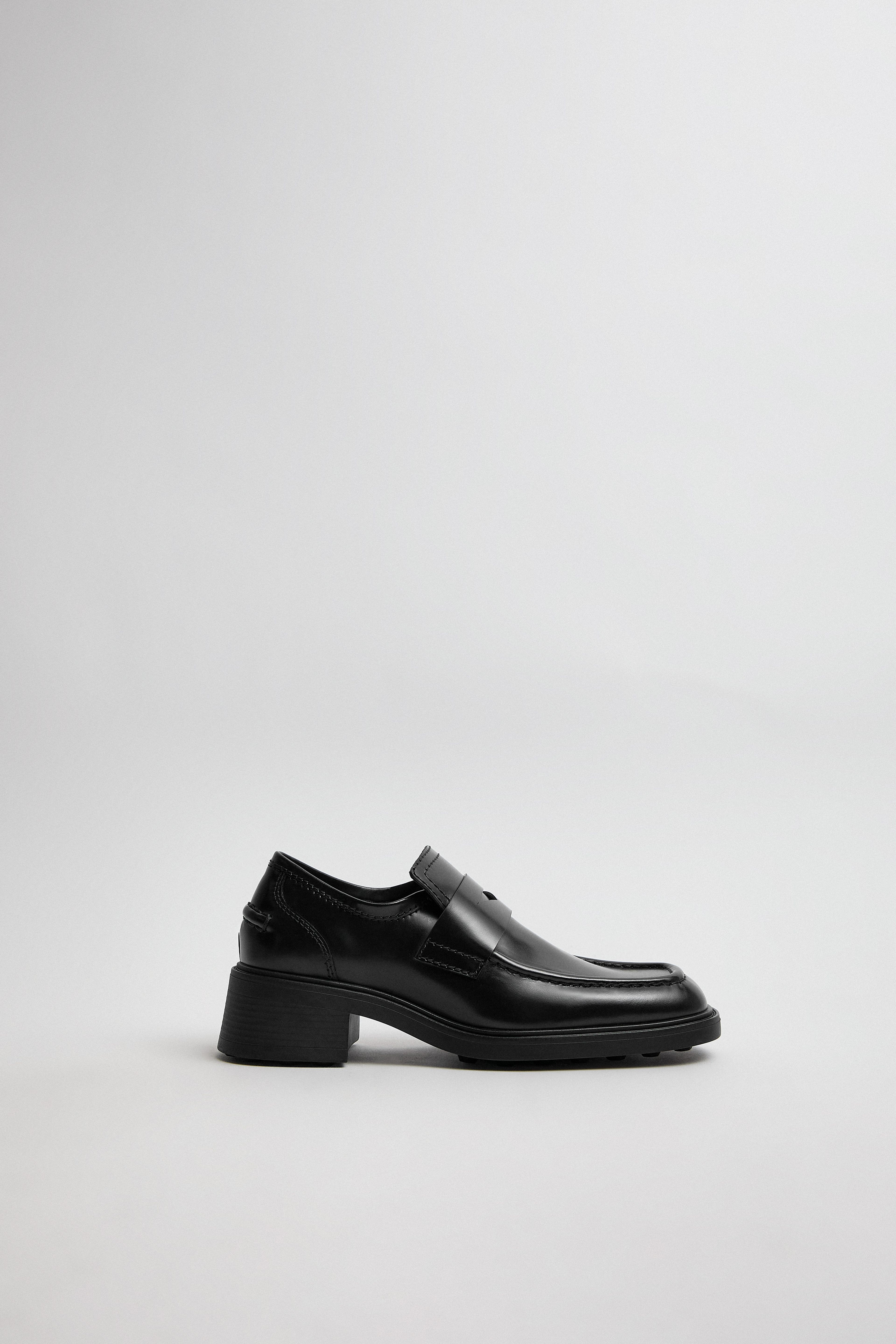 Amelia Loafers - Black Leather | Miista | Designed & Handmade in Europe