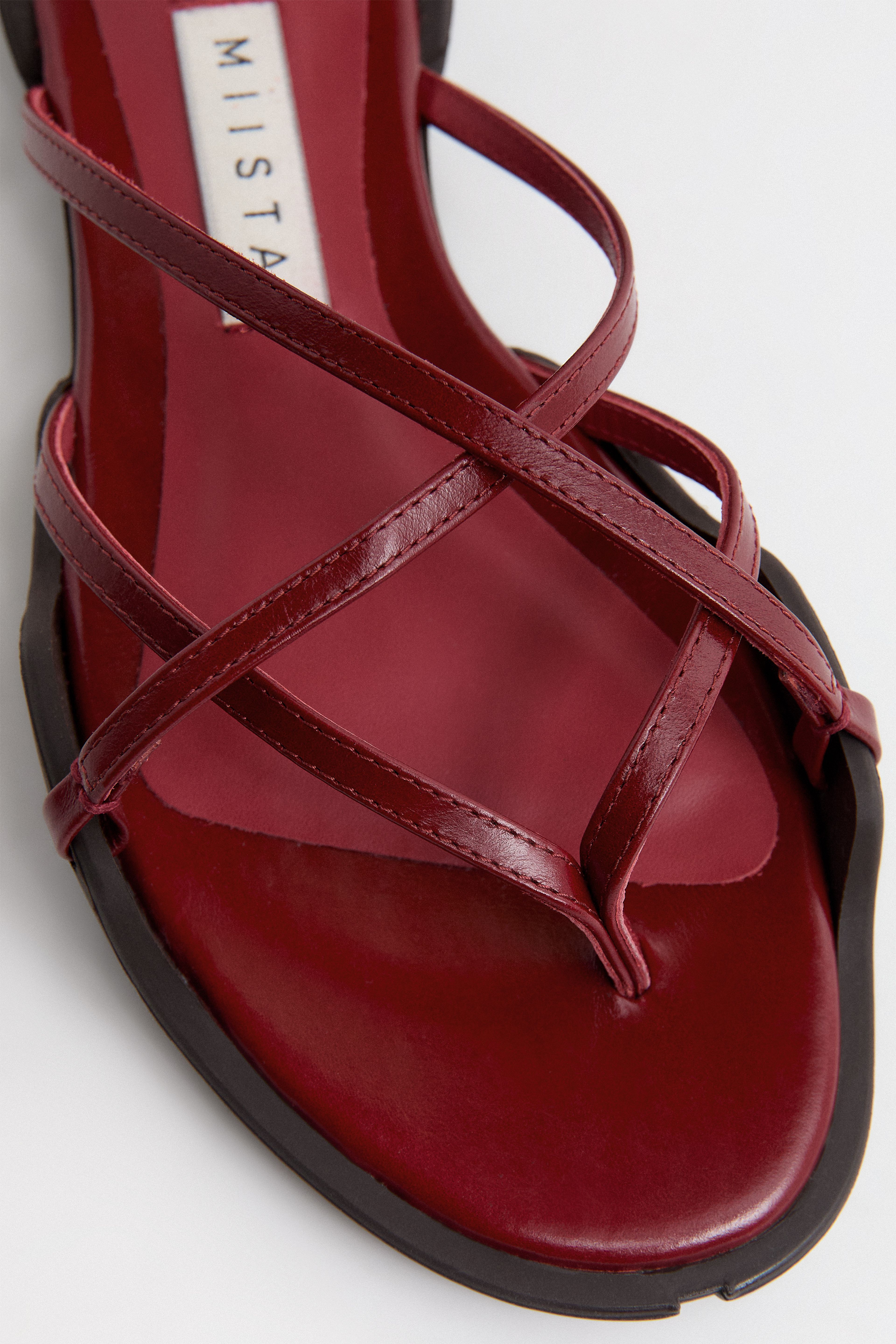 Roje Red Sandals | Miista | Designed & Handmade in Europe