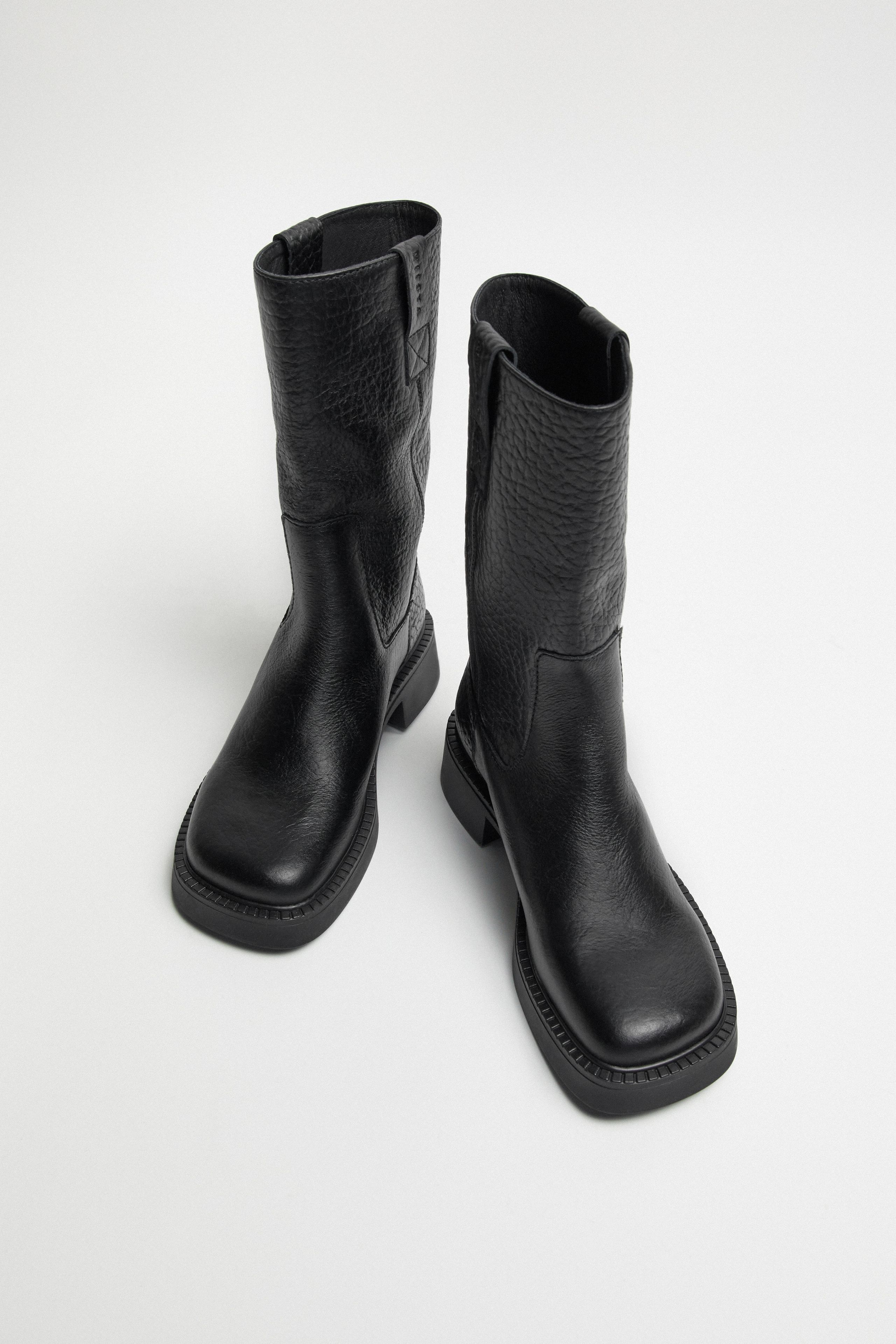 Aron Black Boots | Miista | Designed & Handmade in Europe