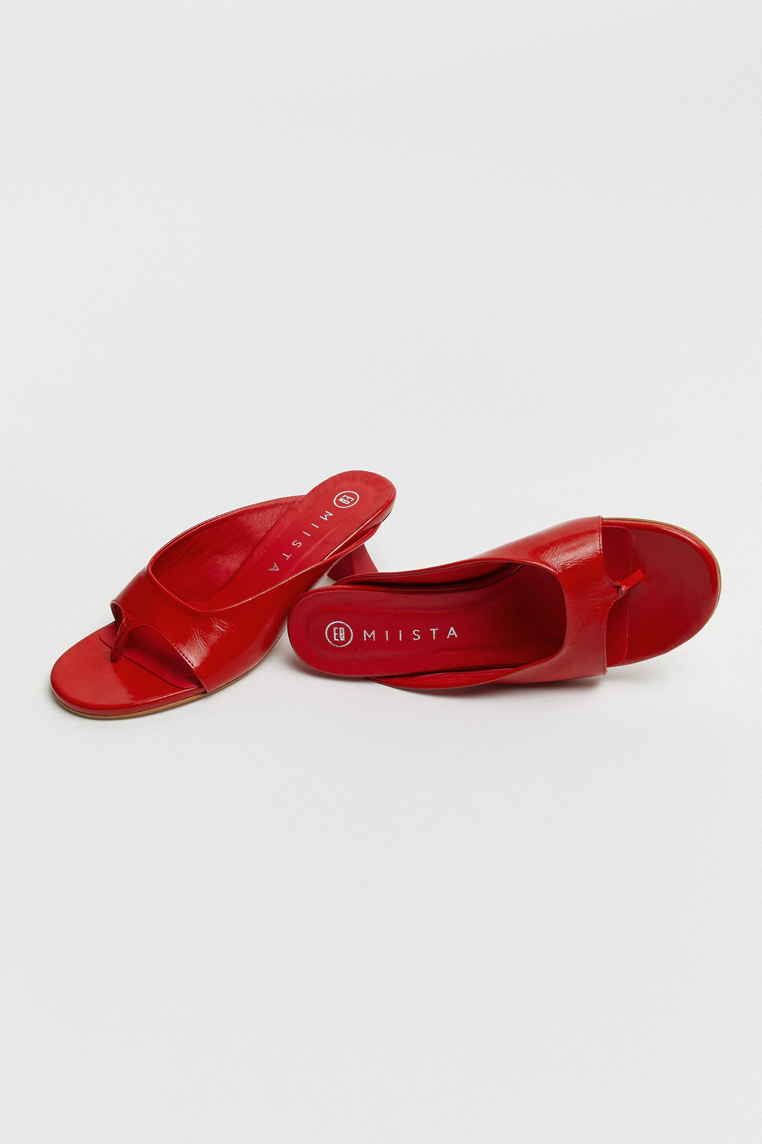 Palmira Red Sandals | Miista