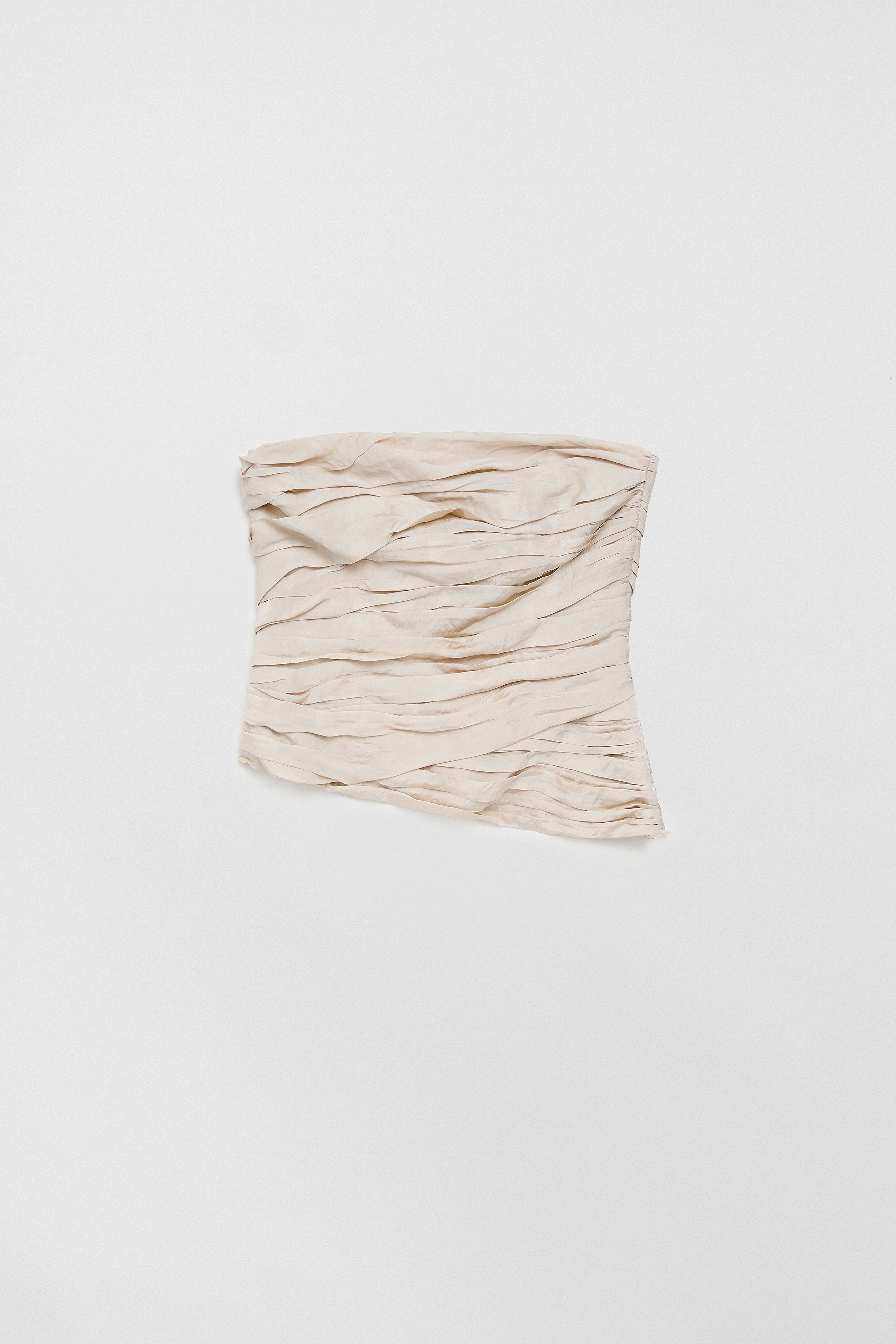 Soveryne Ecru Wrapped Knot Top | Miista | Designed & Handmade in Europe