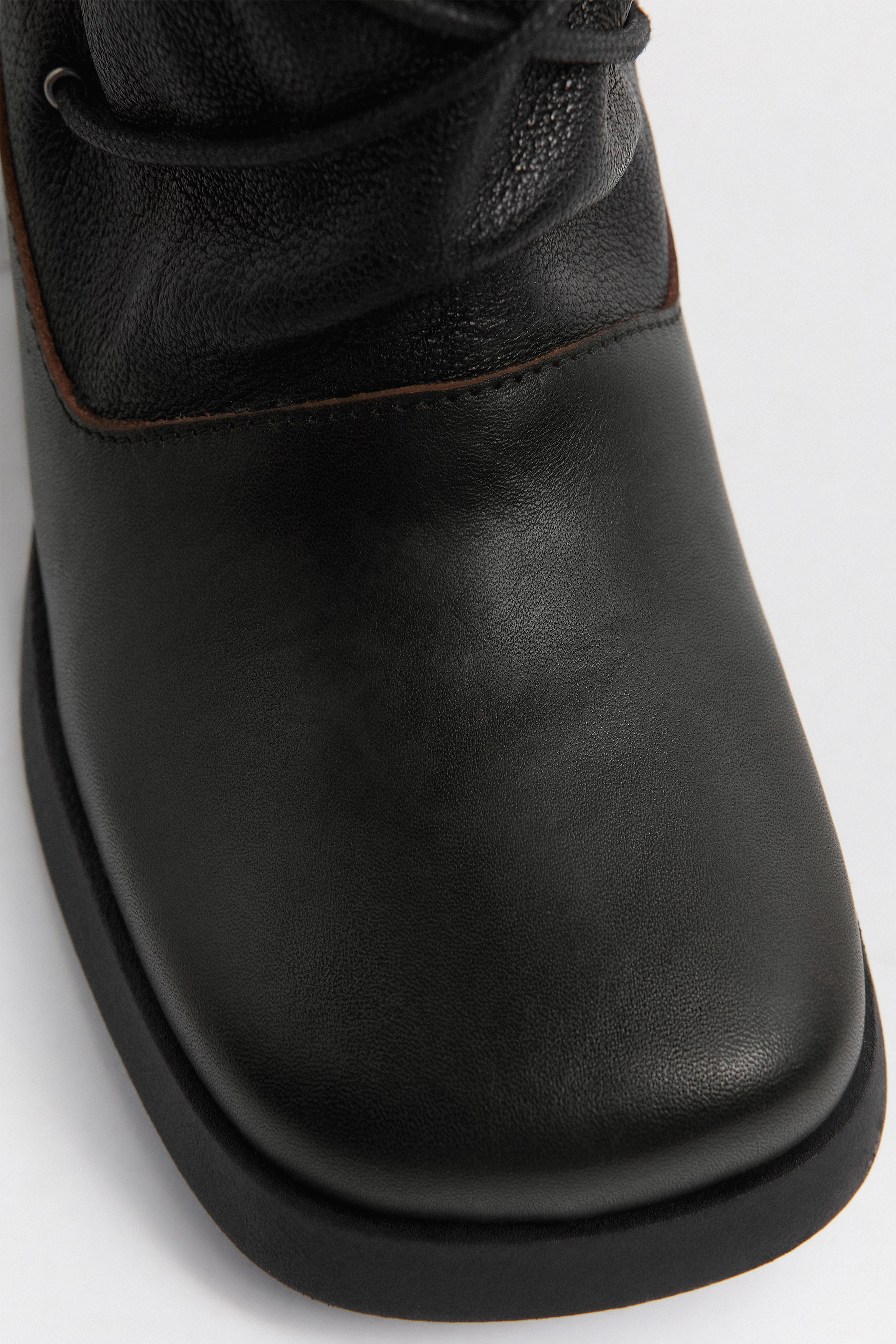Alida Boots - Black Leather| Miista | Designed & Handmade in Europe