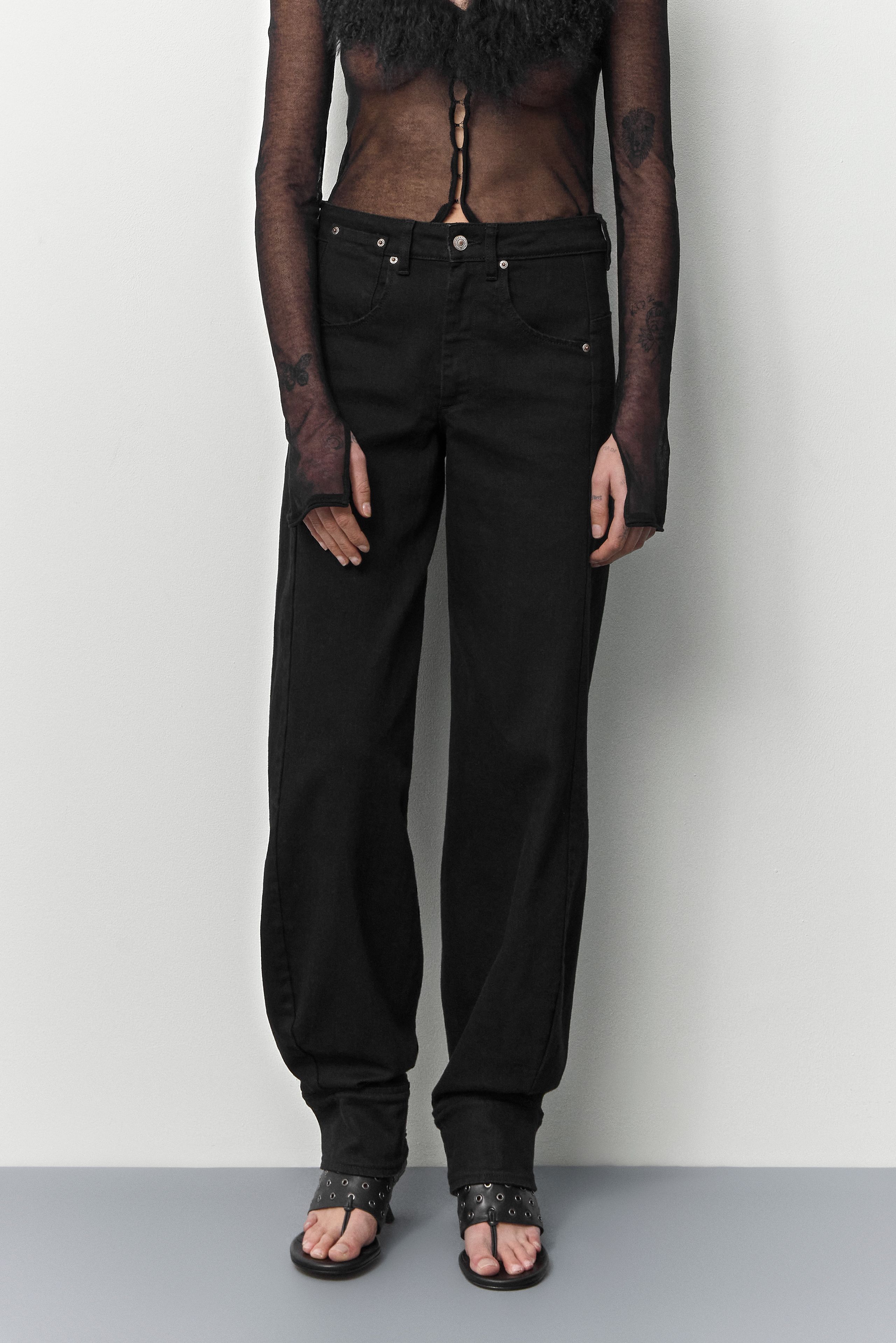 Onda Black Jeans | Miista | Designed & Handmade in Europe