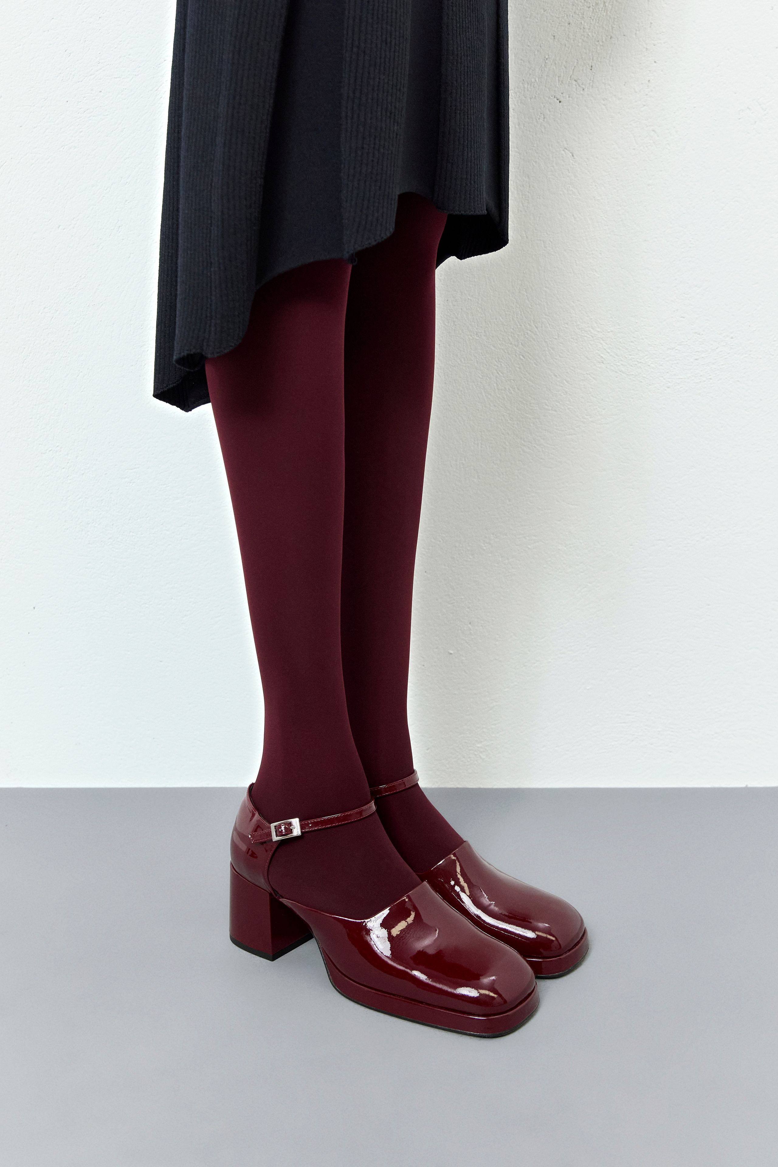 Yara Burgundy Courts | Miista | Designed & Handmade in Europe