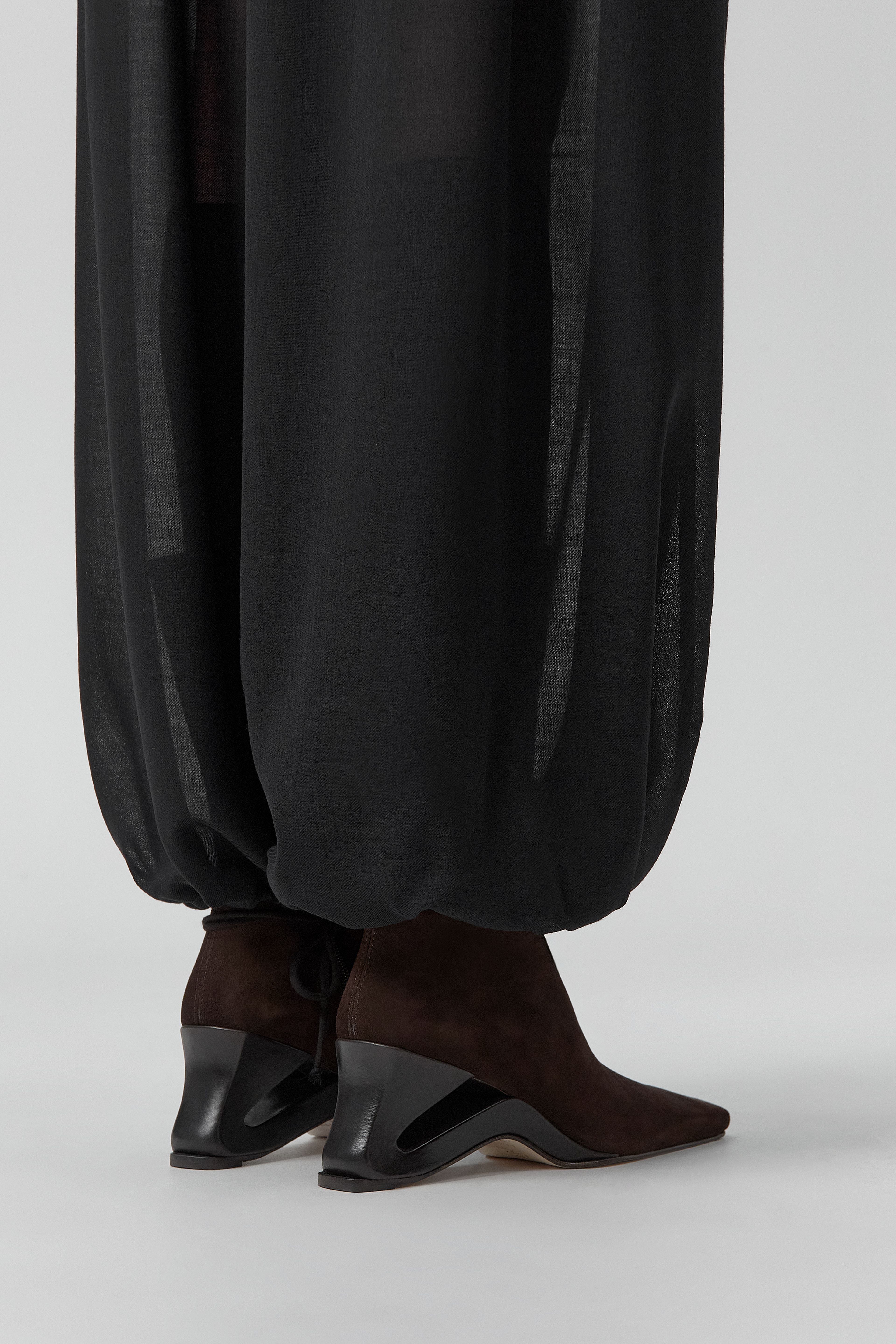 Sulay Boots - Dark Brown Suede Leather | Miista | Designed & Handmade in Europe