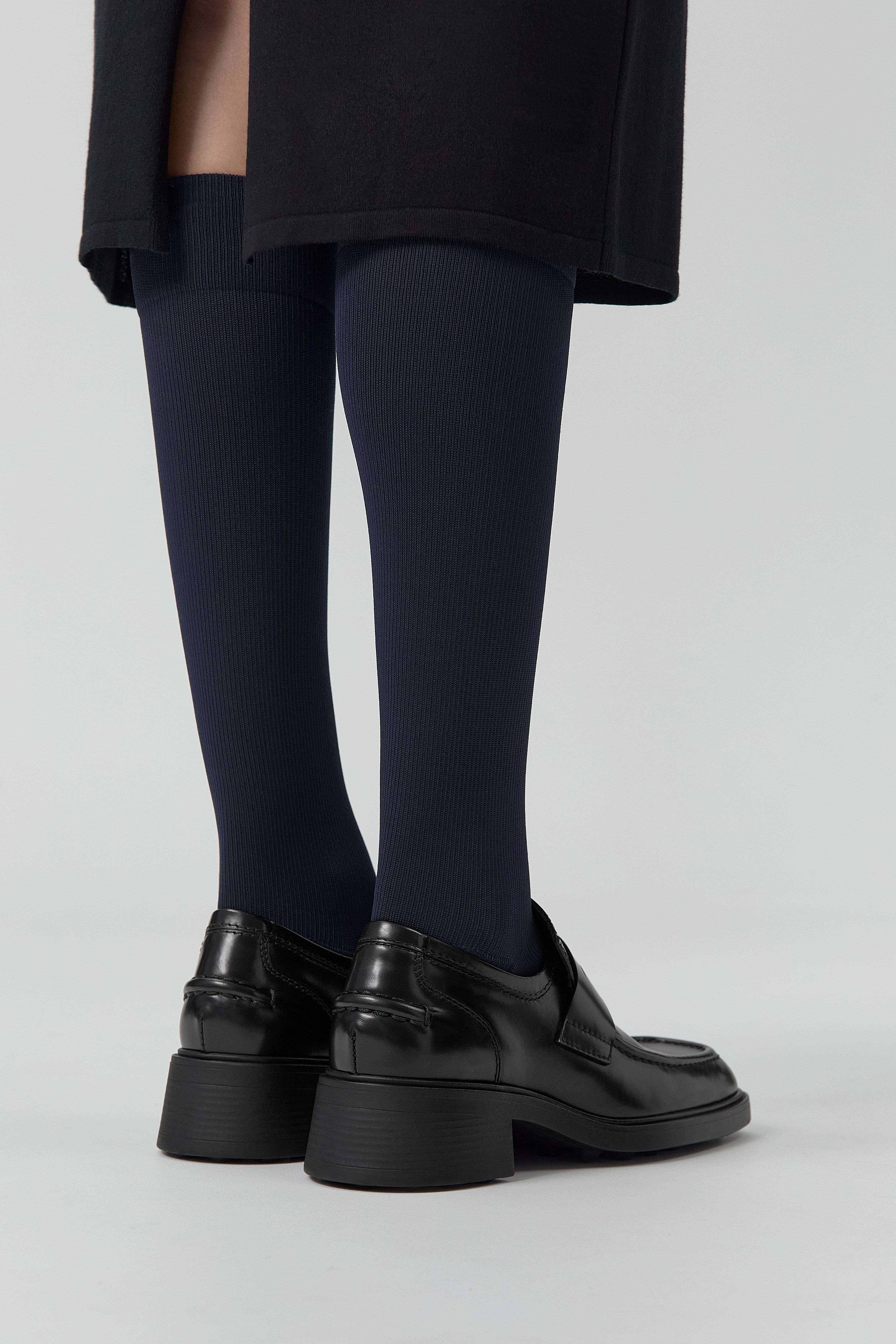 Amelia Loafers - Black Leather | Miista | Designed & Handmade in Europe