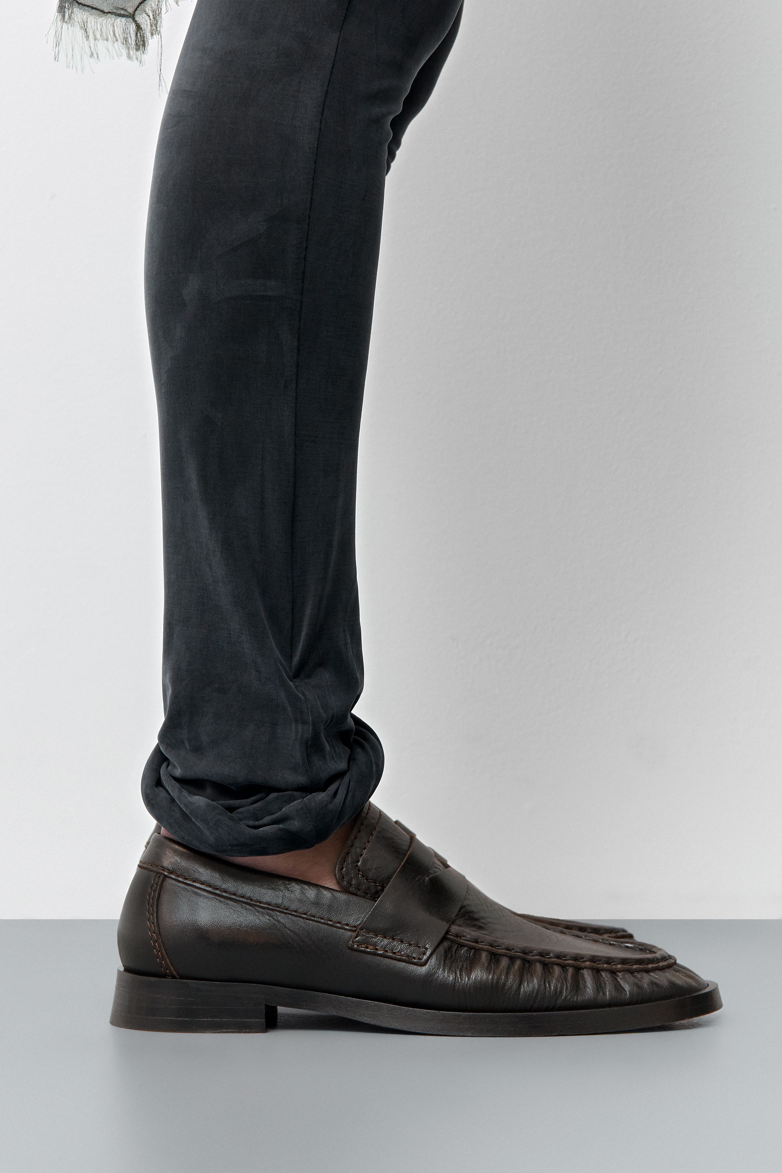 Zita Loafers - Brown Brush Off Leather | Miista