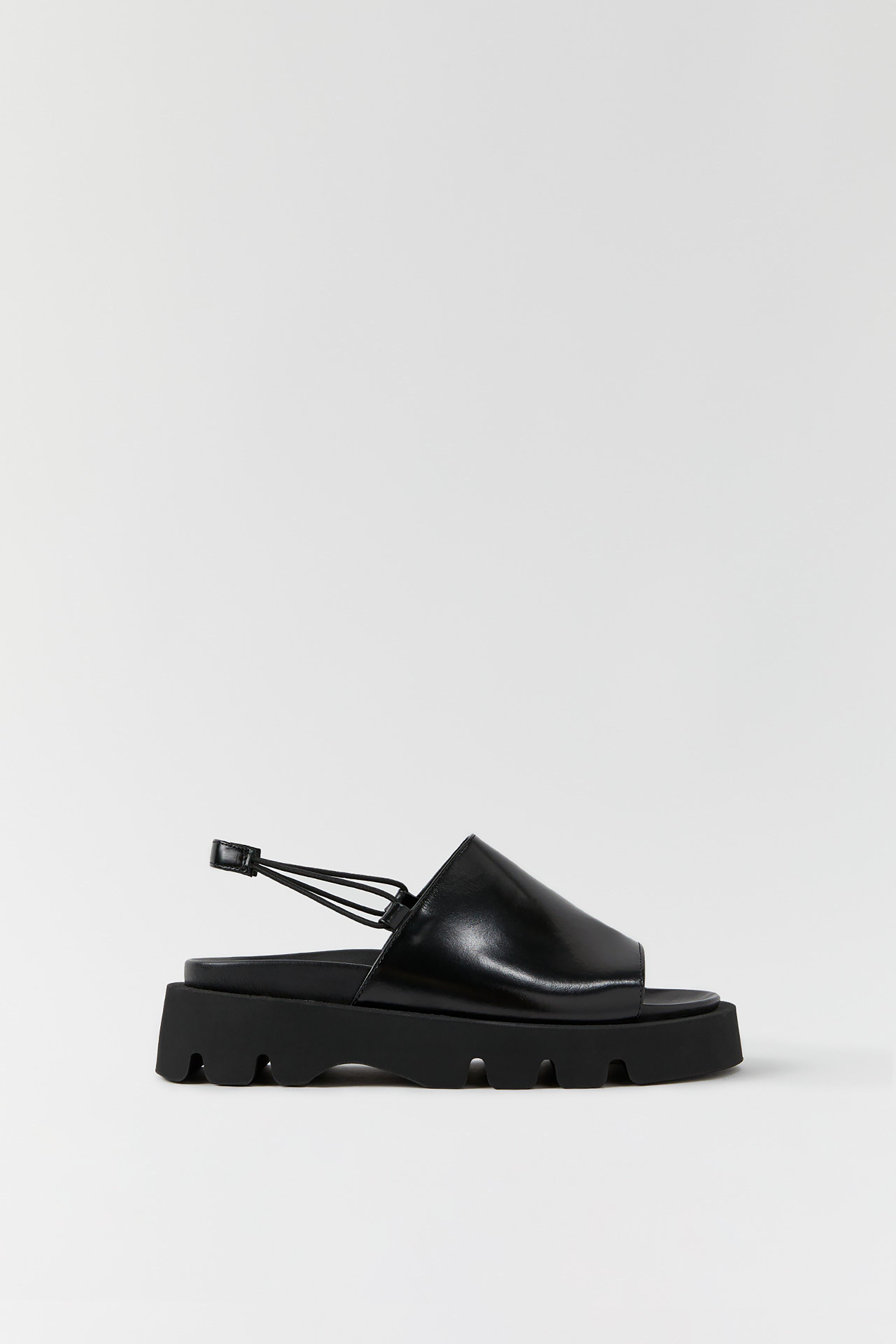 Noreen Sandals Black Leather Miista