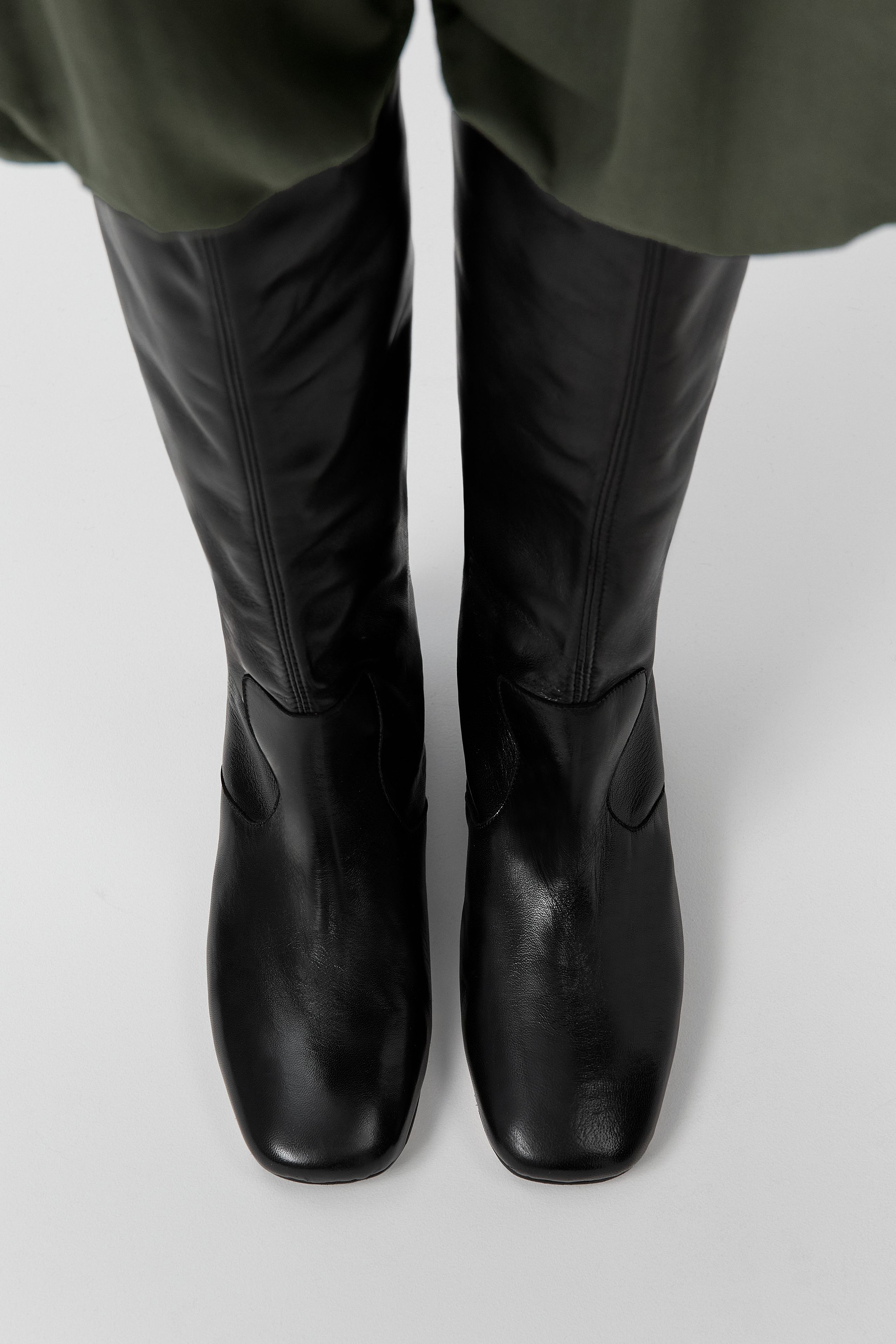 Karola Boots - Black Nappa Leather | Miista