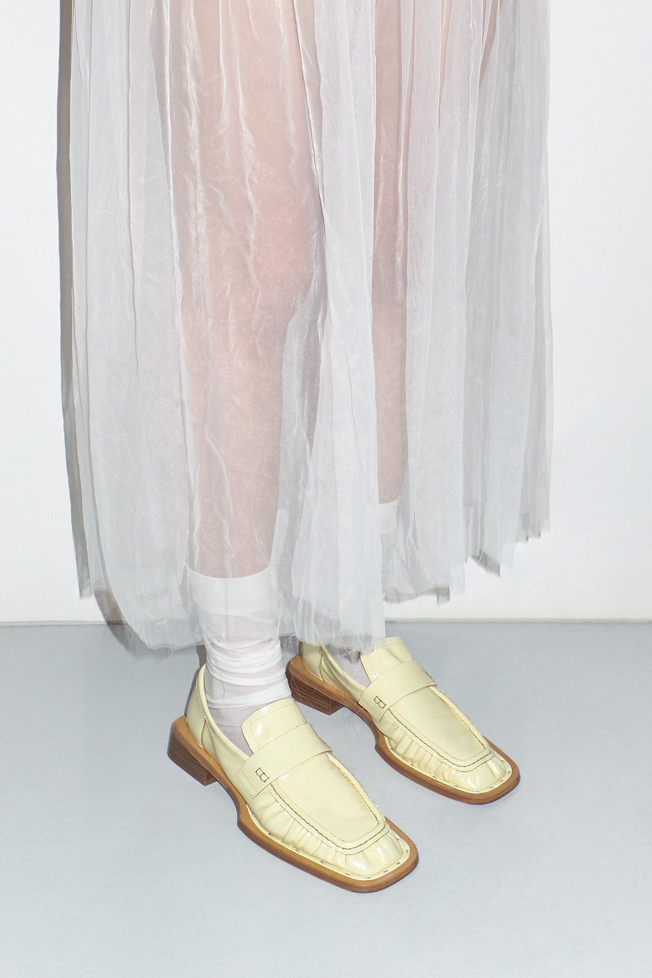 Airi White Cream Loafers | Miista Europe | Made in Spain