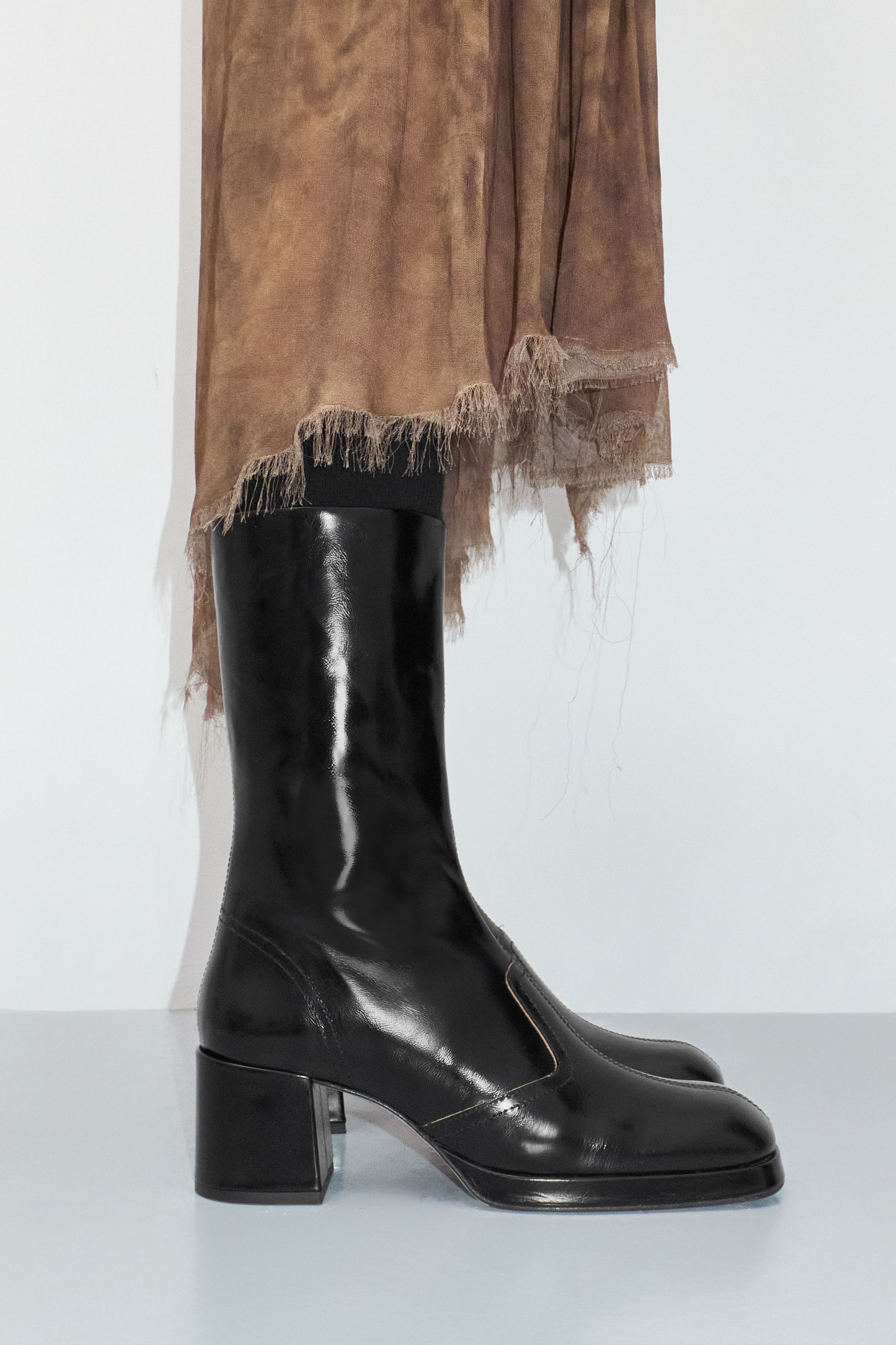 【関税込み】Miista ブラック Cass クリンクル ブーツ Cass New Black Boots | Miista