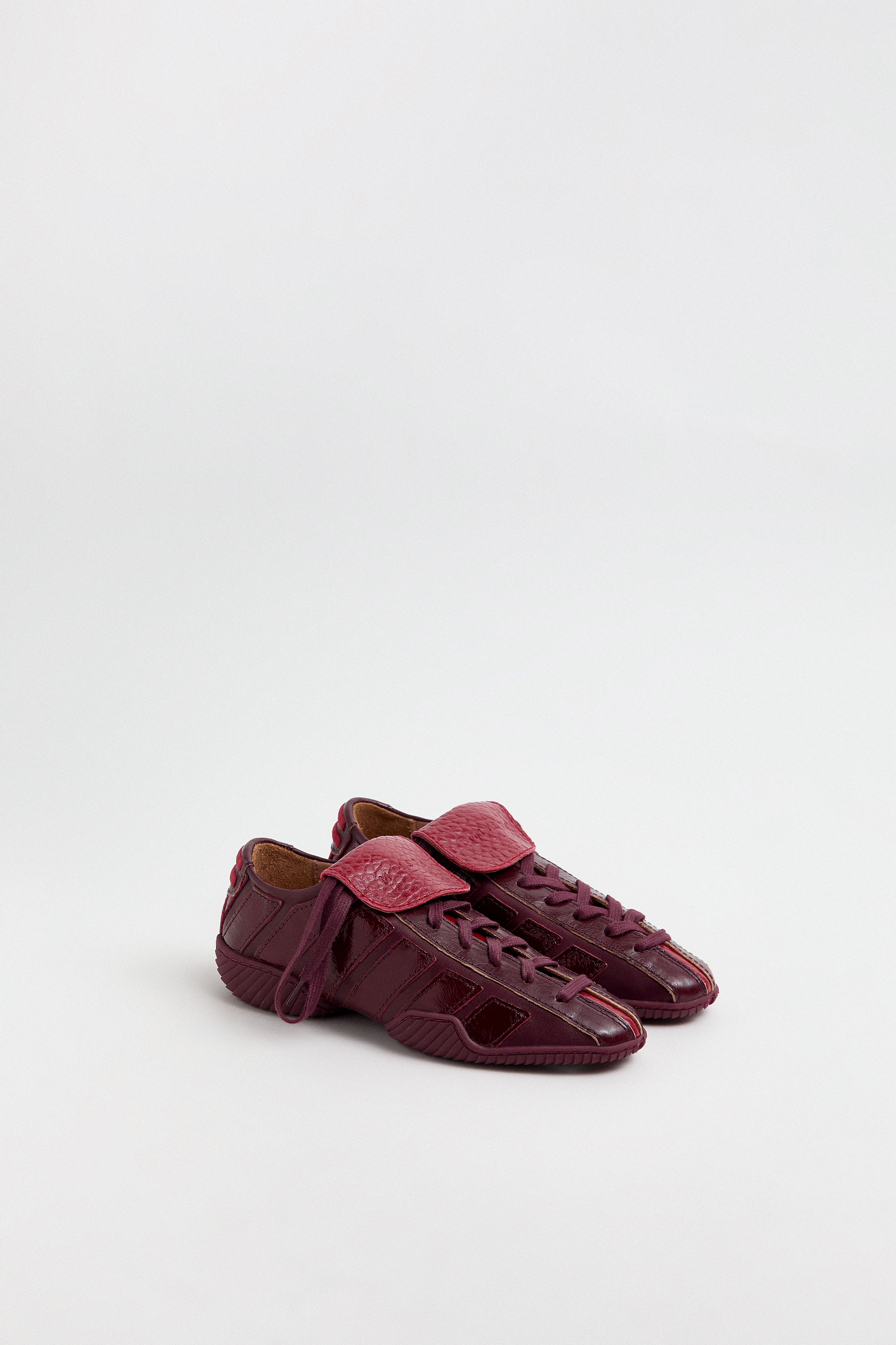 Nikoletta Burgundy Sneakers | Miista | Designed & Handmade in Europe