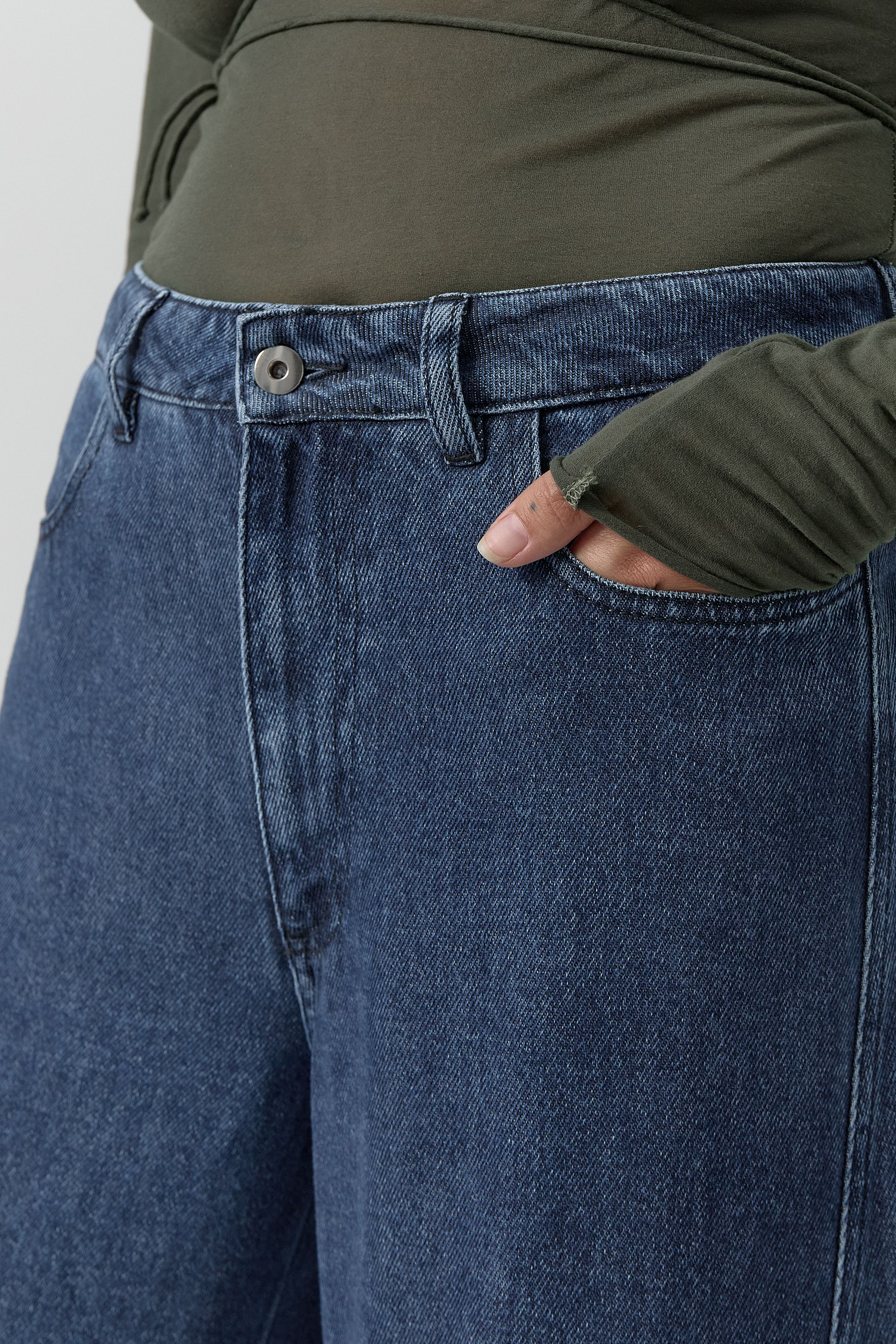 Sibuca Jeans - Blue Lyocell Denim | Miista