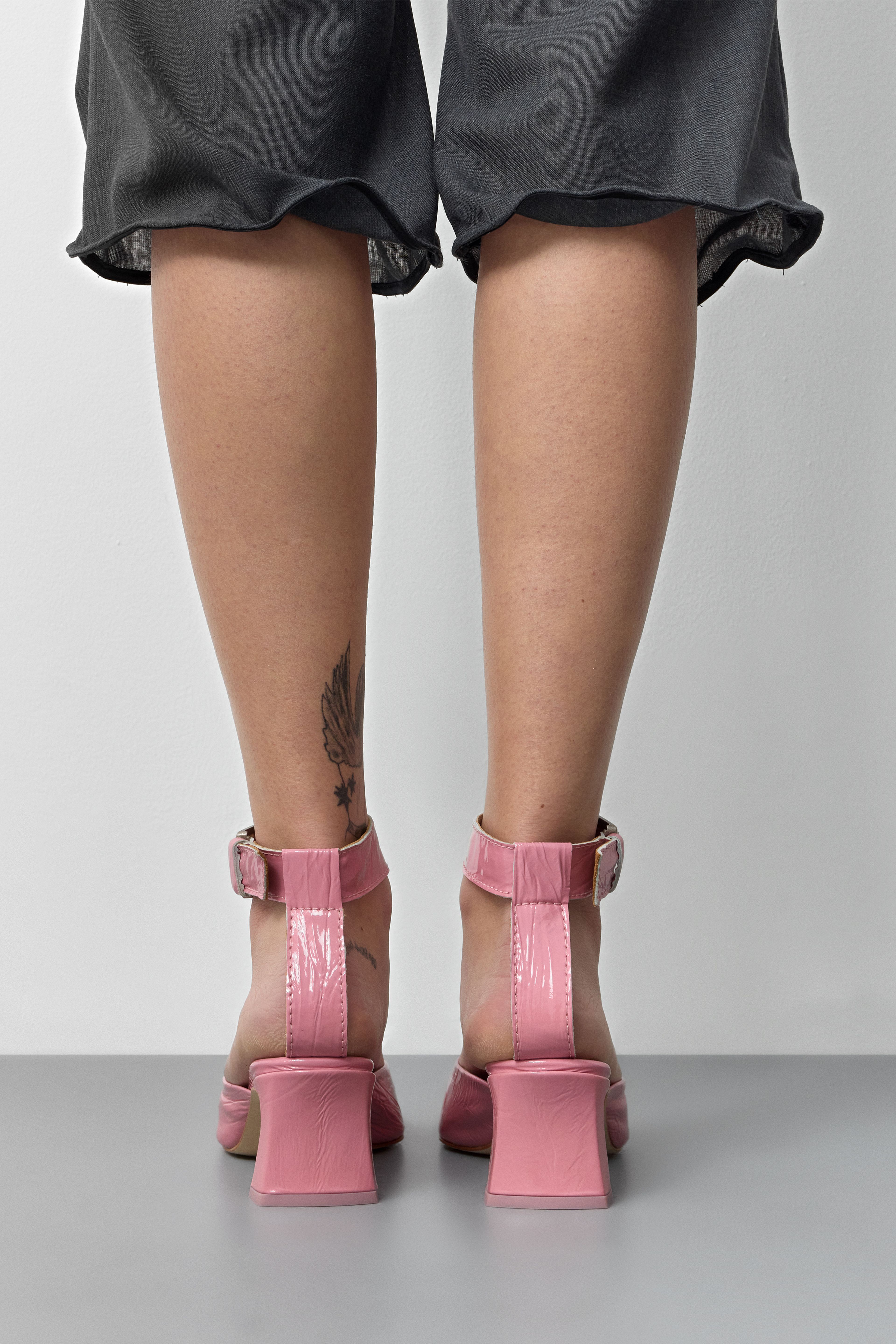 Qori Pink Ankle Strap Sandals | Miista | Designed & Handmade in Europe