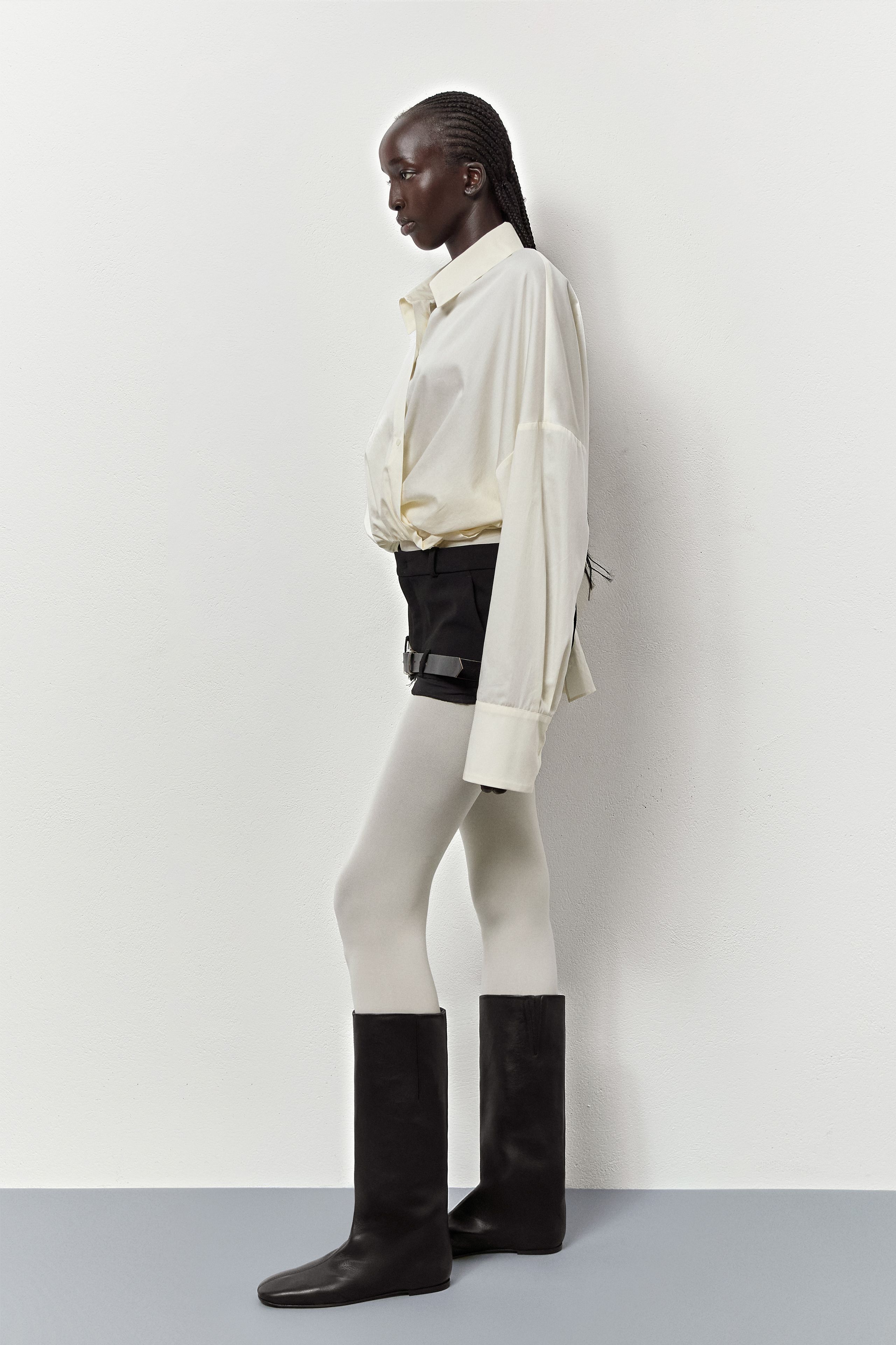 Severine Black Tall Boots | Miista