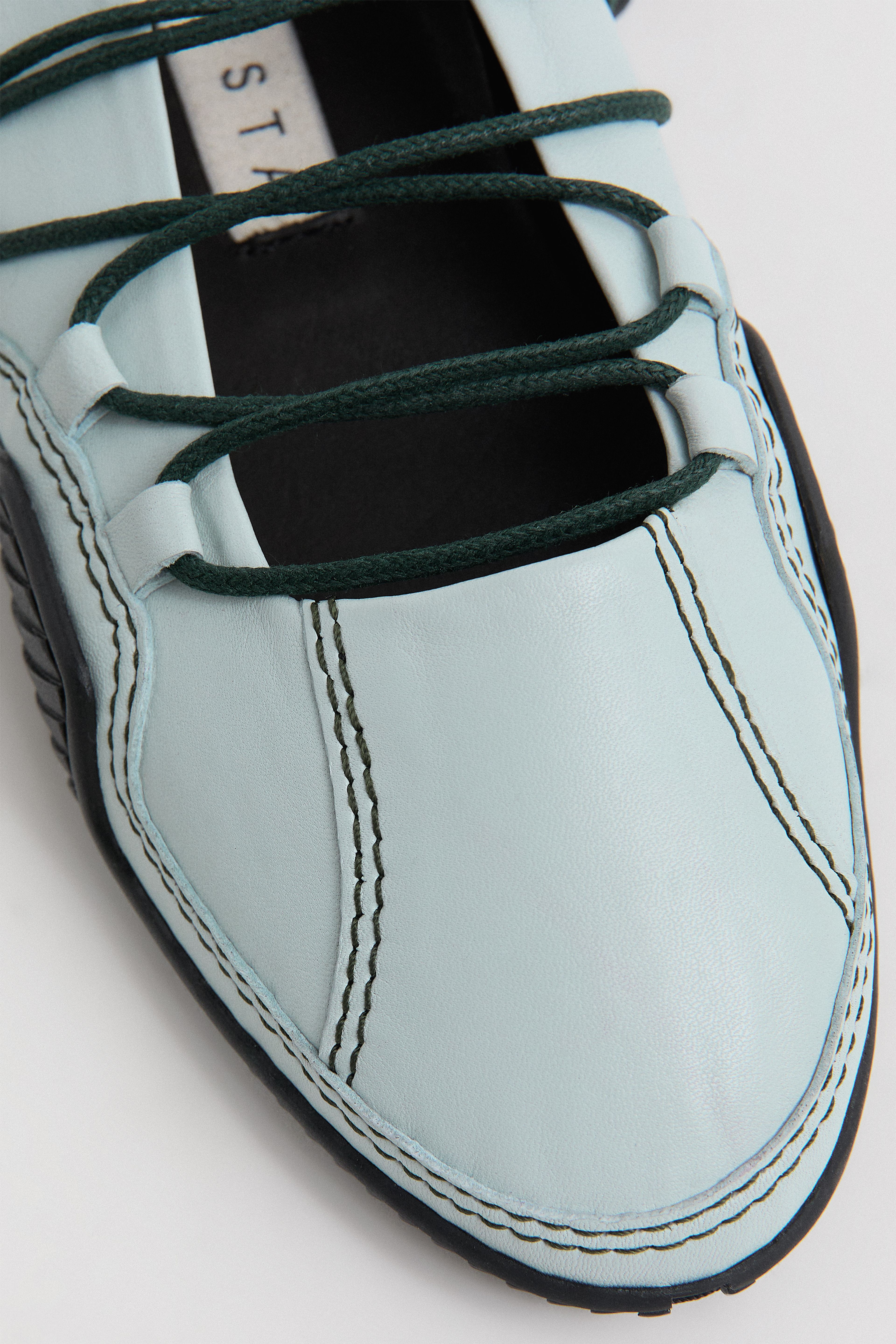 Norby Mint Lace Sneakers | Miista | Designed & Handmade in Europe