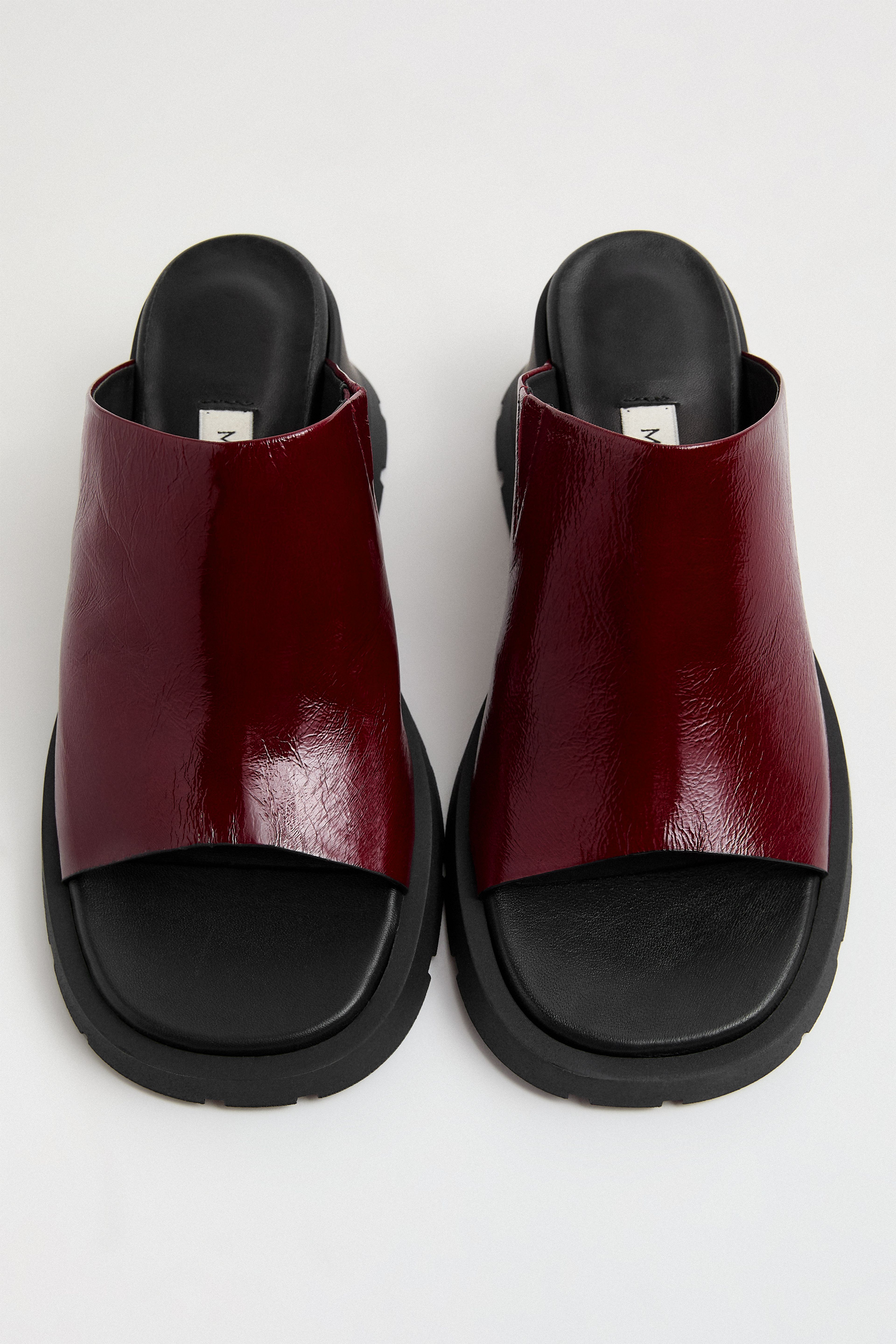 Ini Burgundy Sandals | Miista | Designed & Handmade in Europe