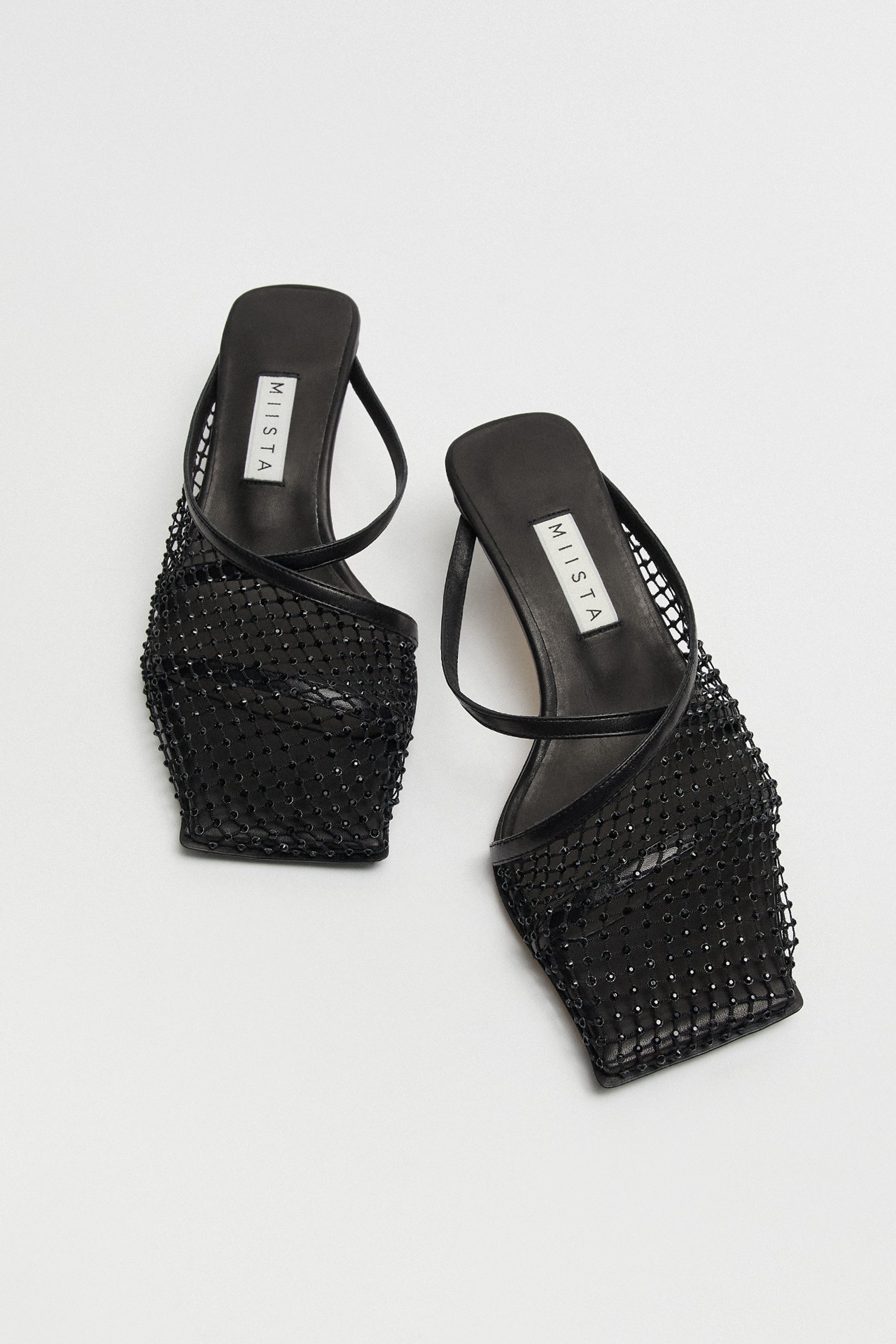 Neri Black Mules | Miista Europe | Made in Spain