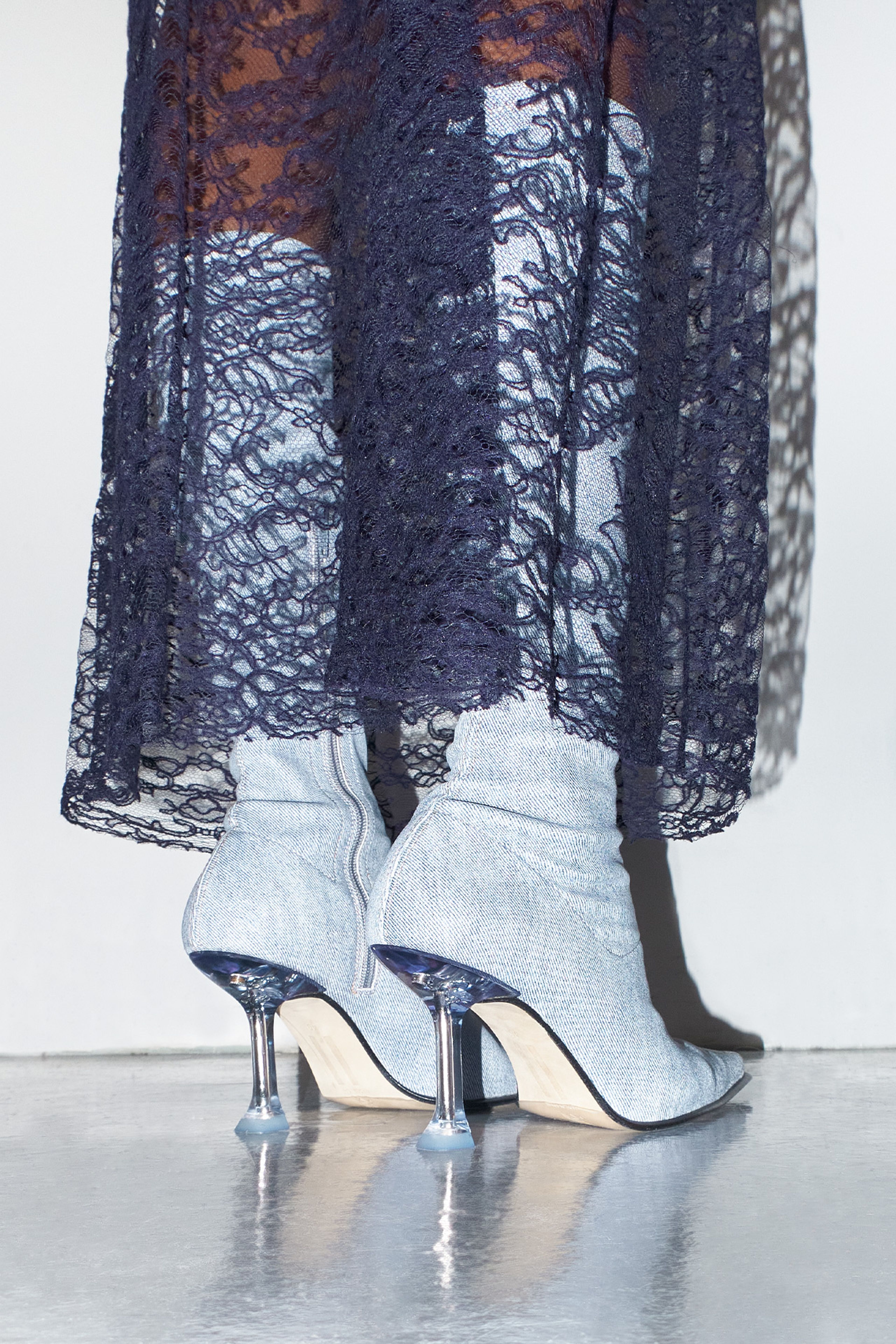 Carlita Denim Tall Boots | Miista Europe | Made in Spain