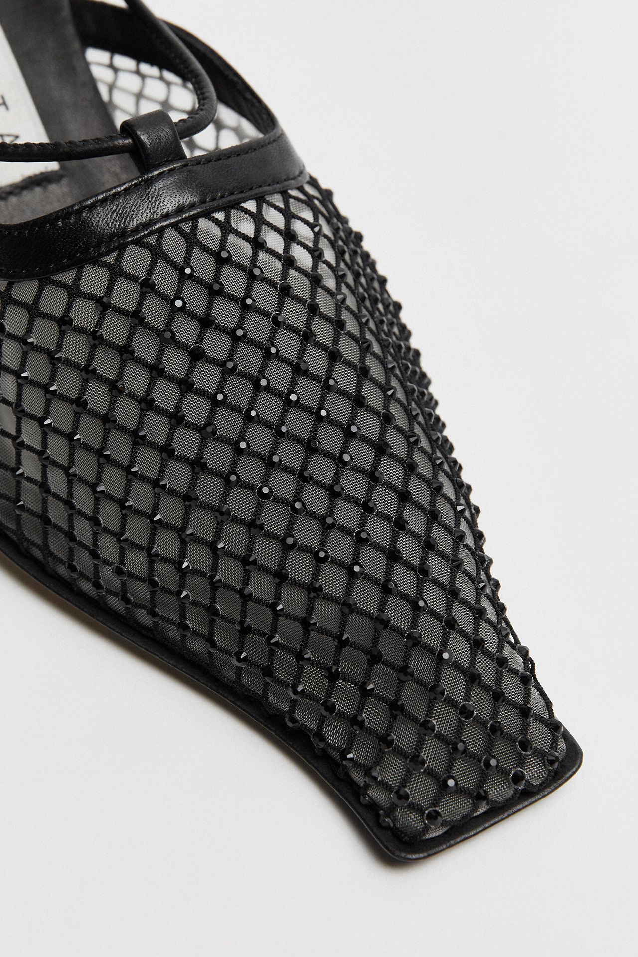 black by moussy メッシュパンプス【美品】 black by moussy メッシュパンプス【美品】