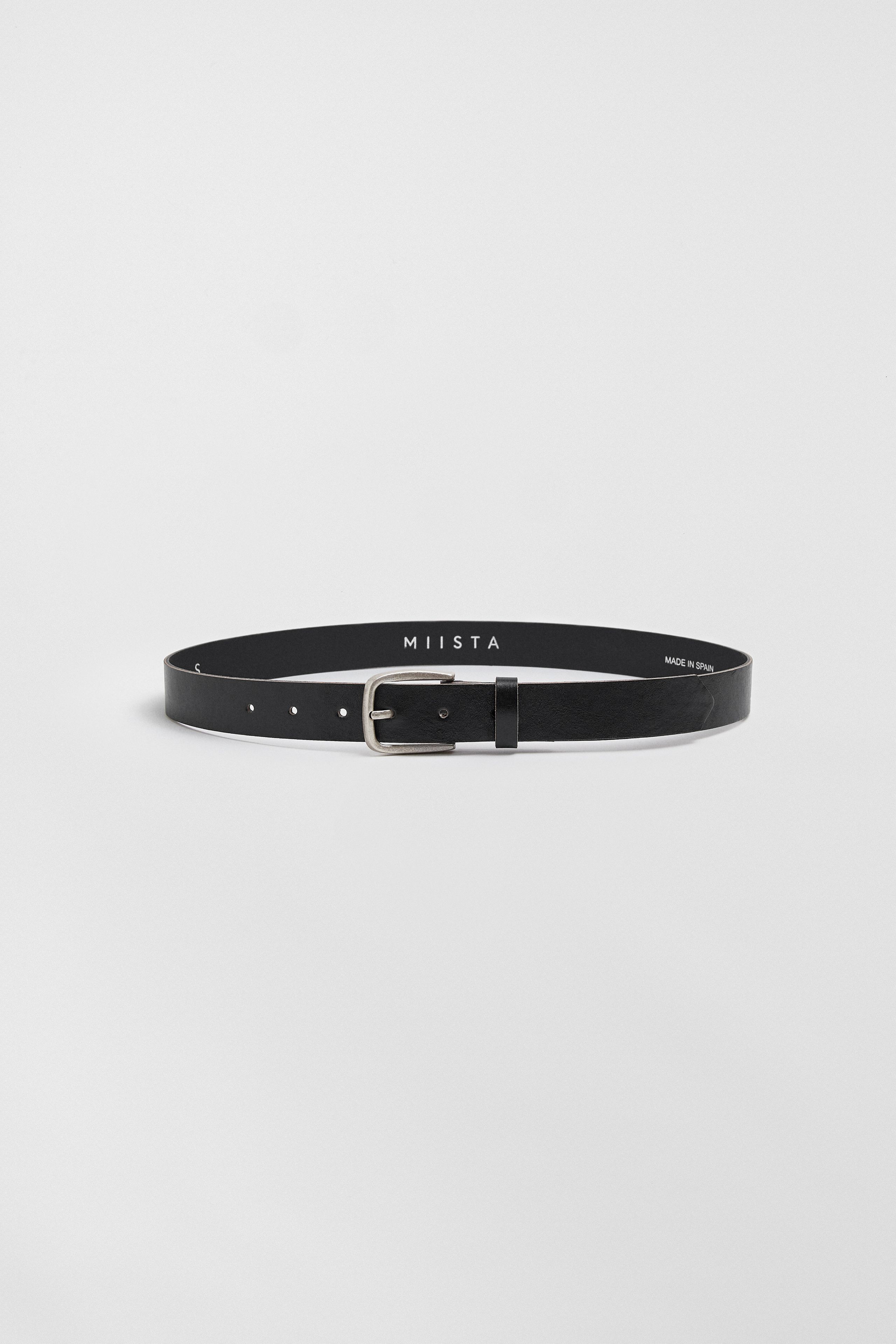 Reine Belt - Black Leather | Miista