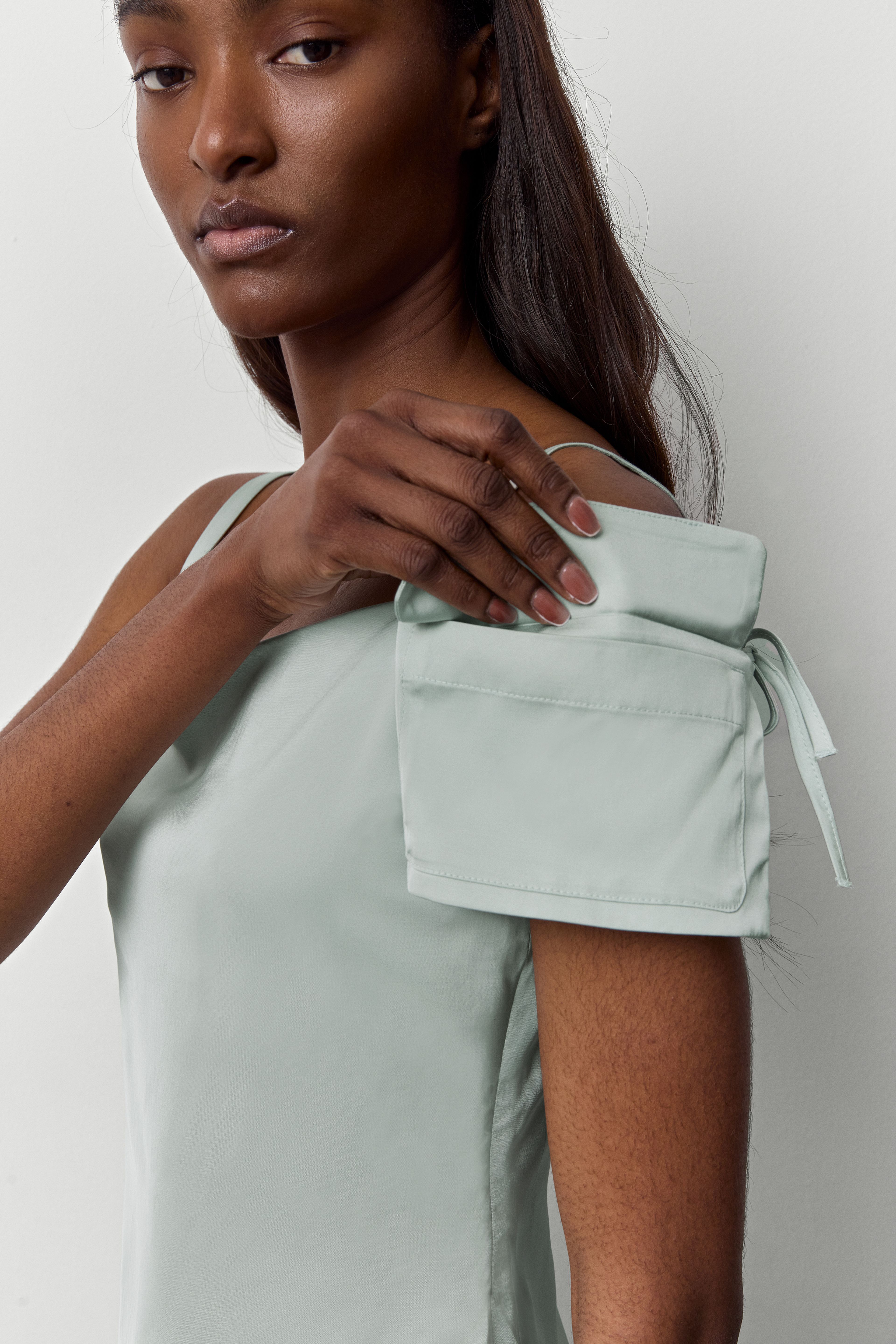 Blazie Mint Top | Miista | Designed & Handmade in Europe
