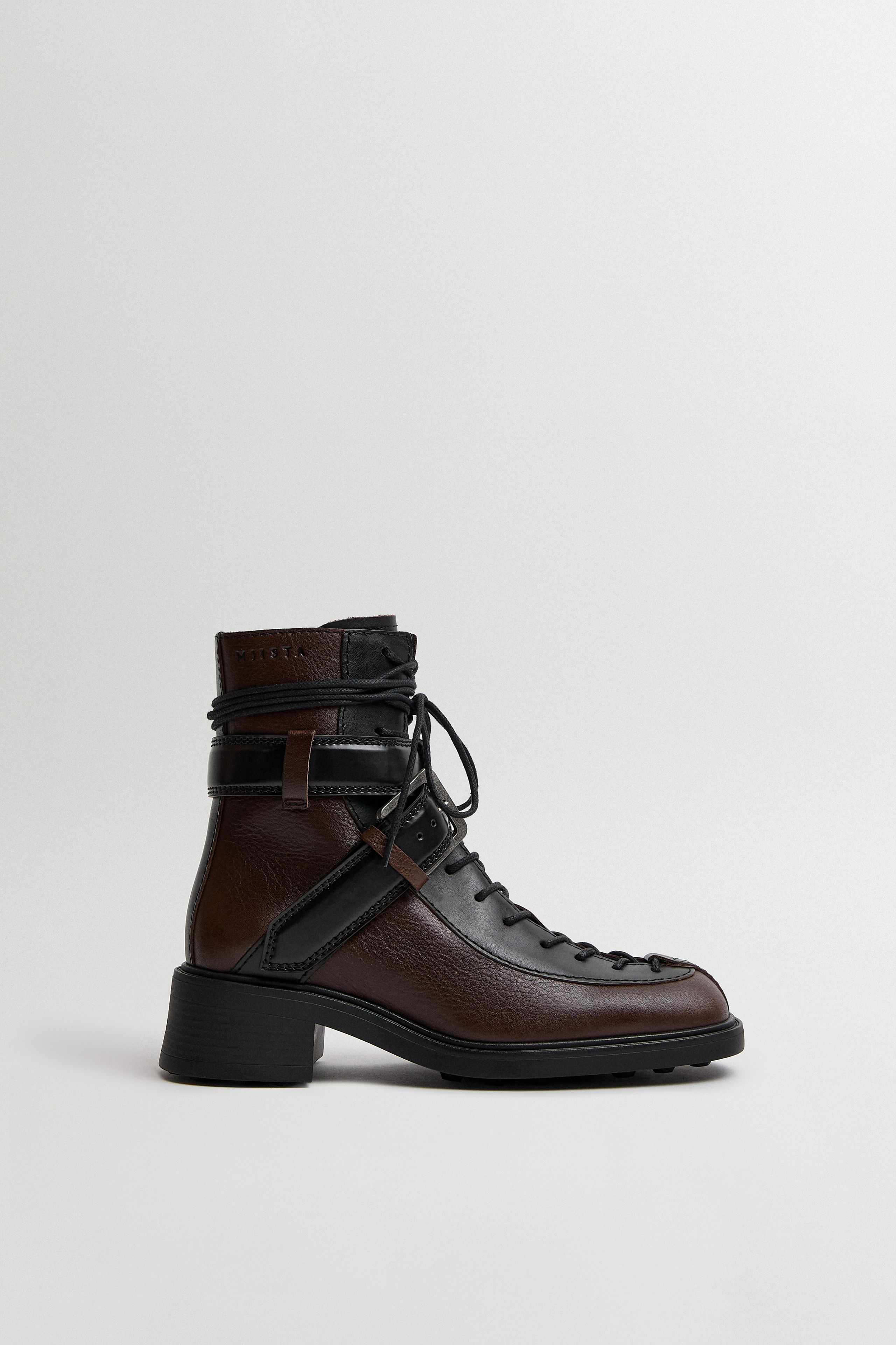 Licia Boots - Brown Leather | Miista | Designed & Handmade in Europe