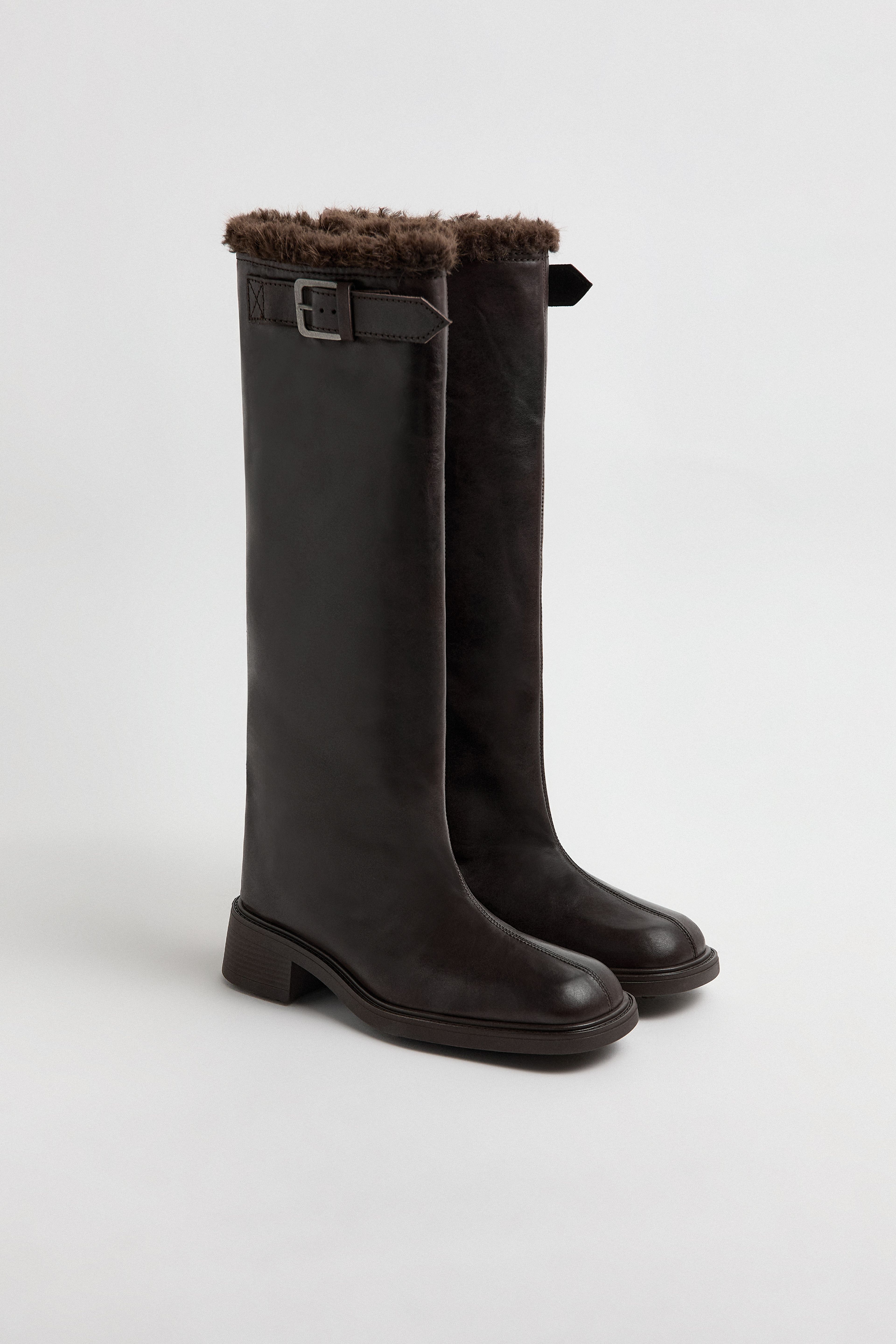 Roos Boots - Brown Leather | Miista | Designed & Handmade in Europe