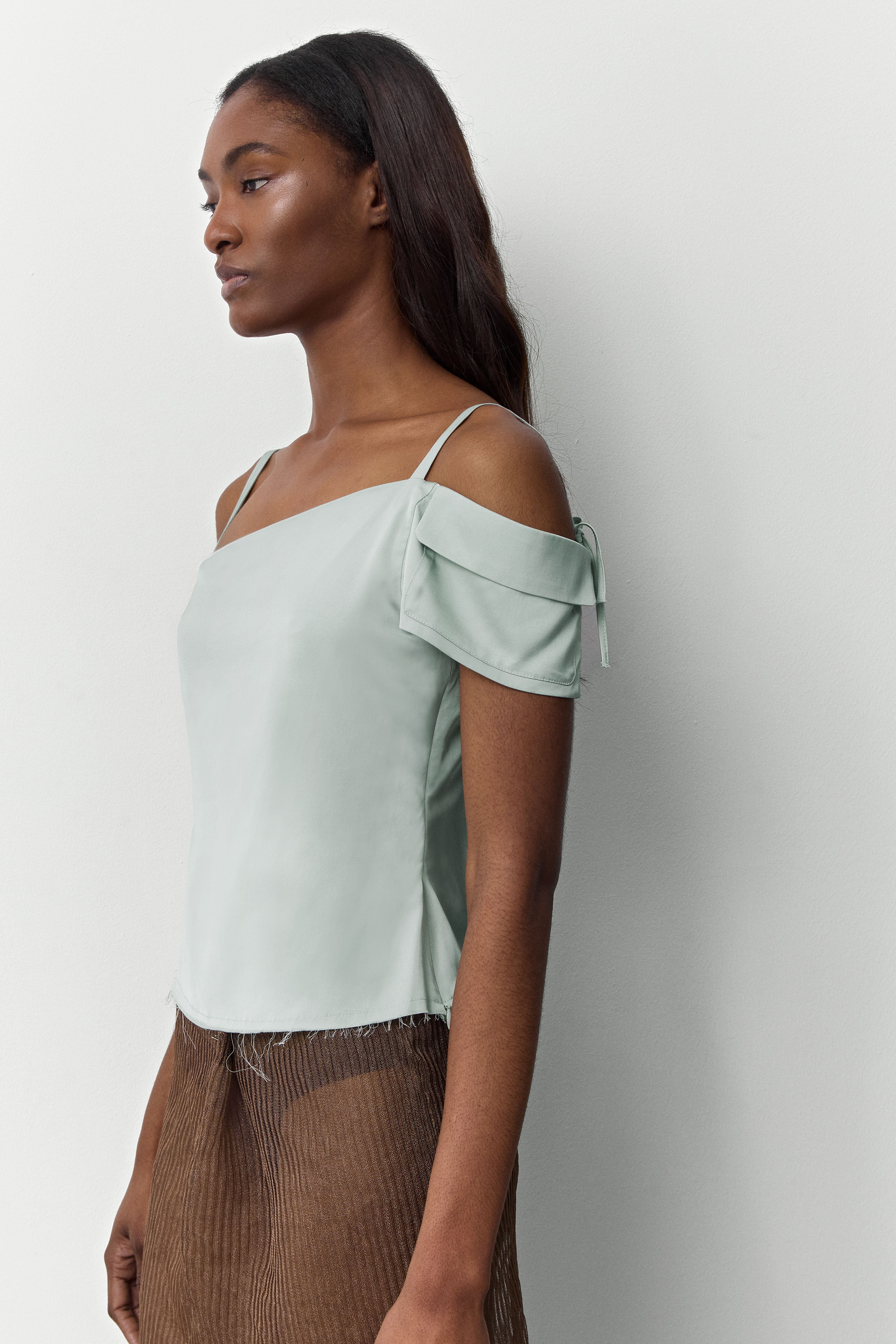 Blazie Mint Top | Miista | Designed & Handmade in Europe