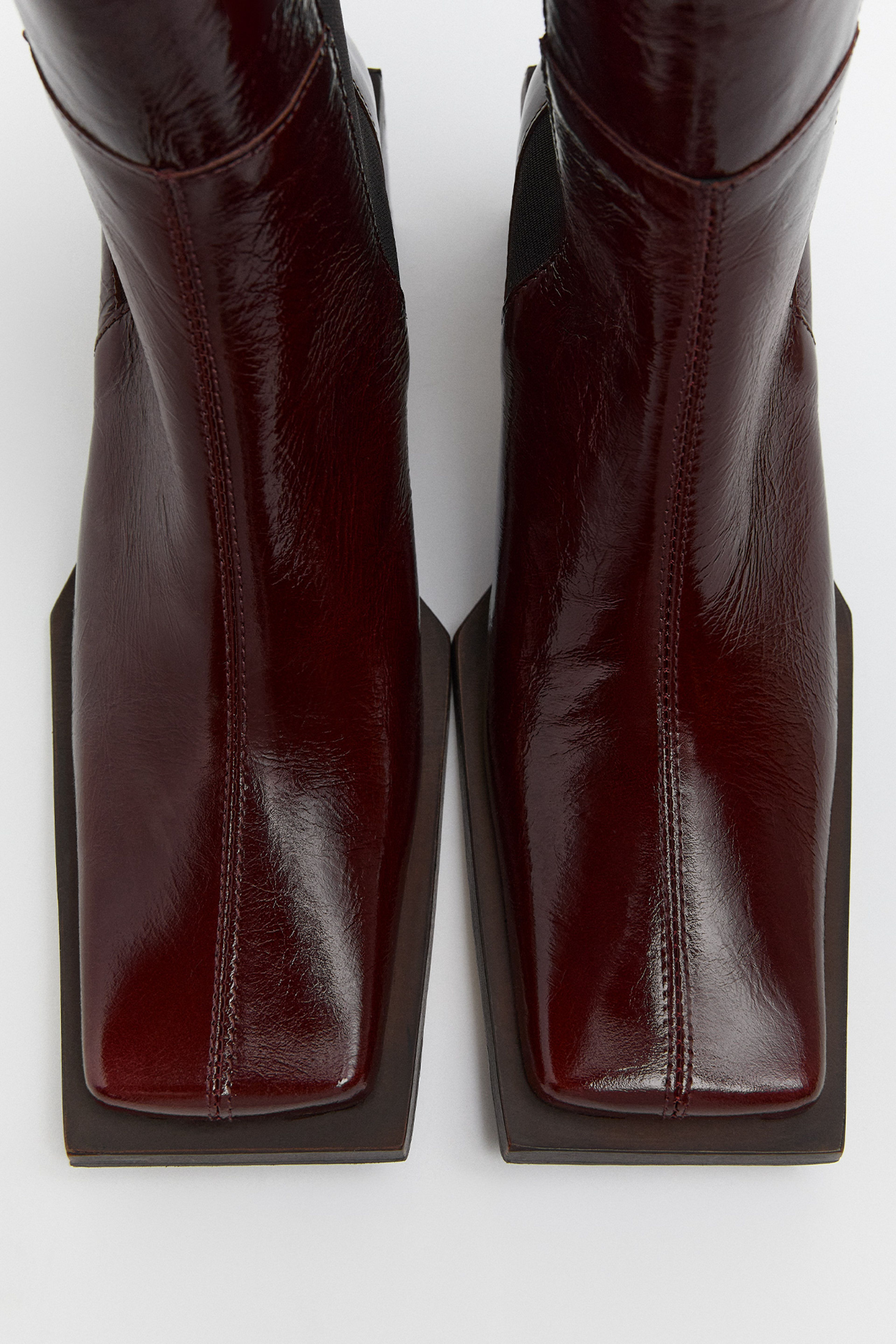 Minnie Brown Malory Boots | Miista Europe | Made In Portugal