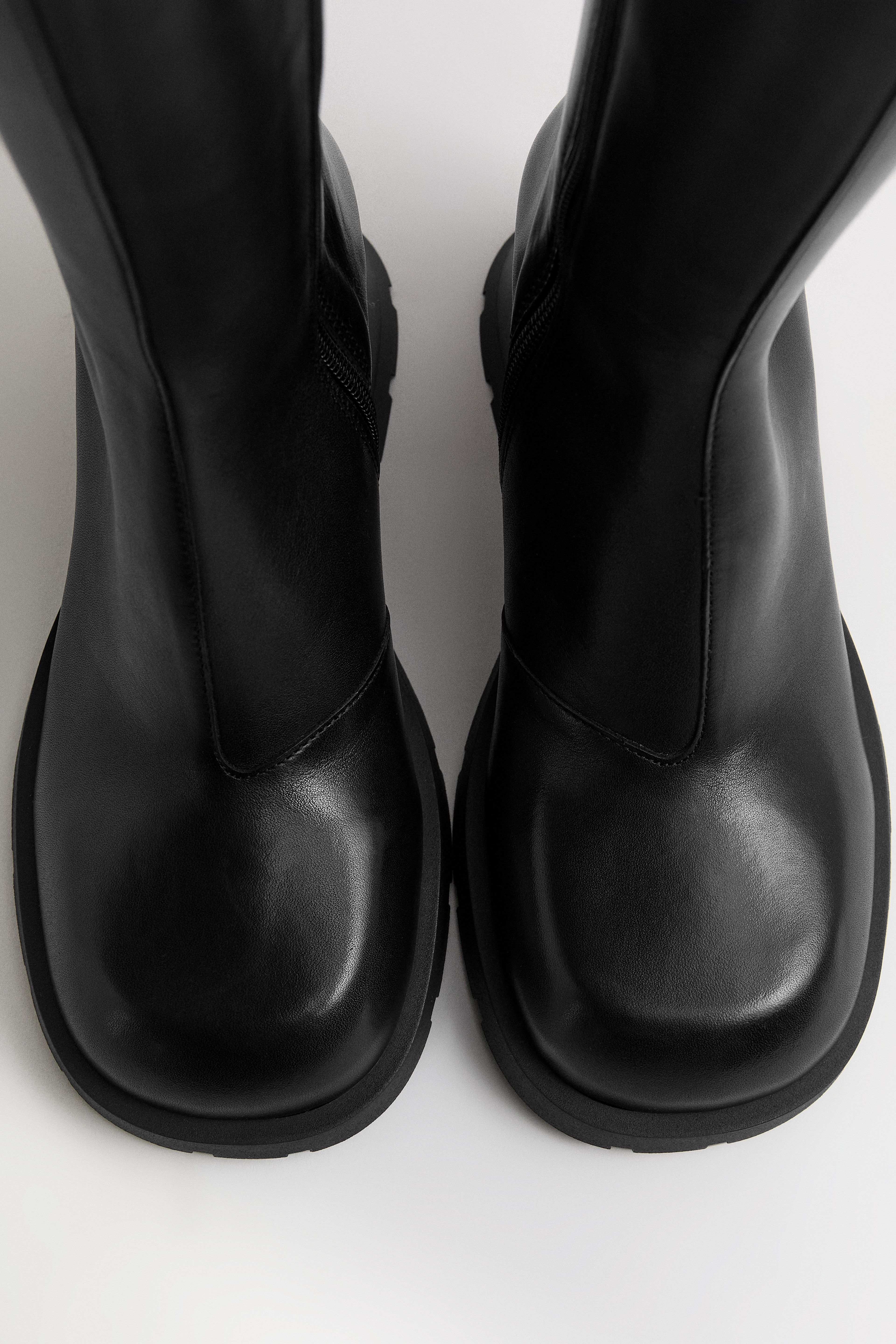 Nadine Black Tall Boots | Miista | Designed & Handmade in Europe