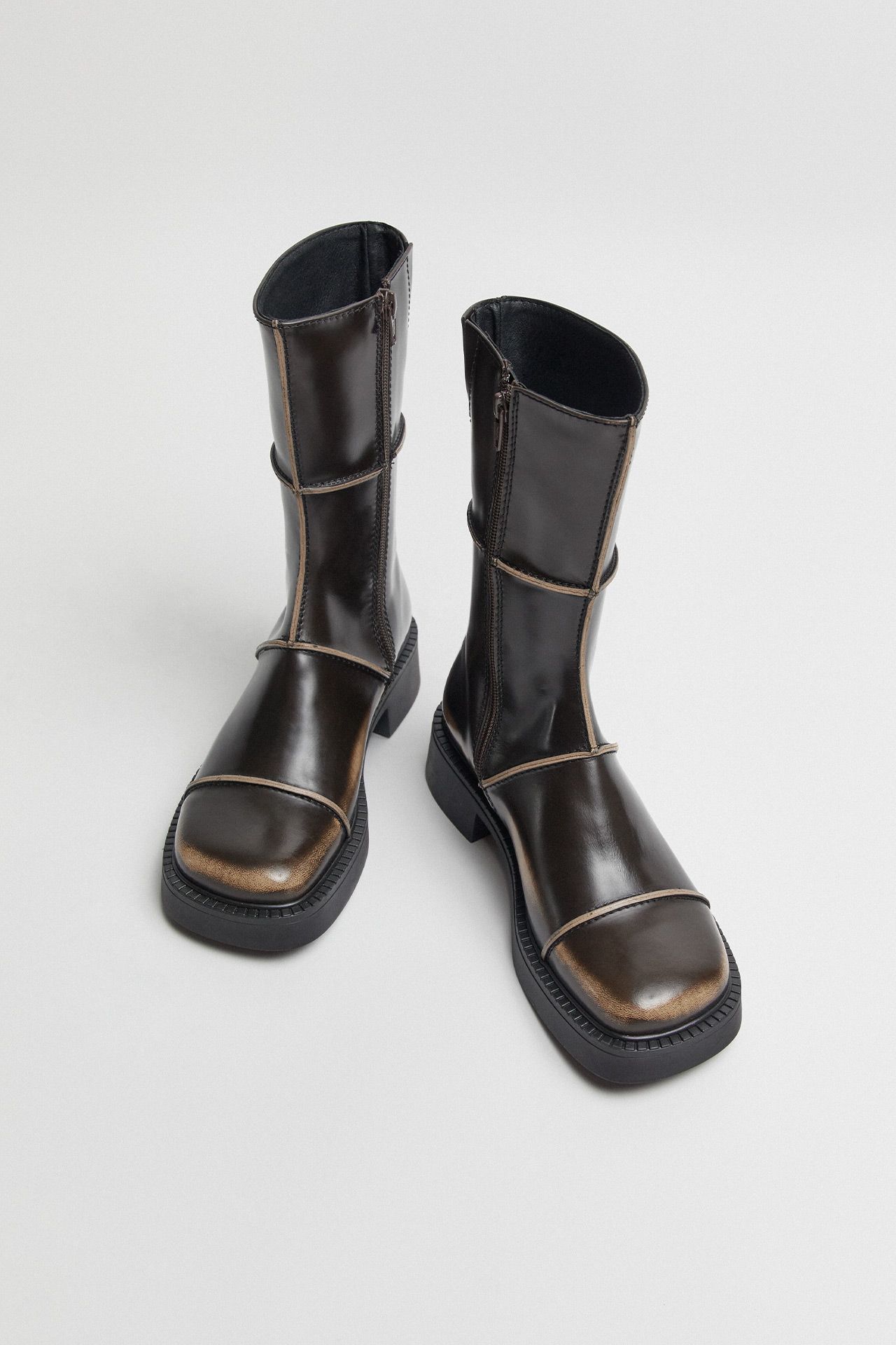 Dahlia Brown Boots | Miista