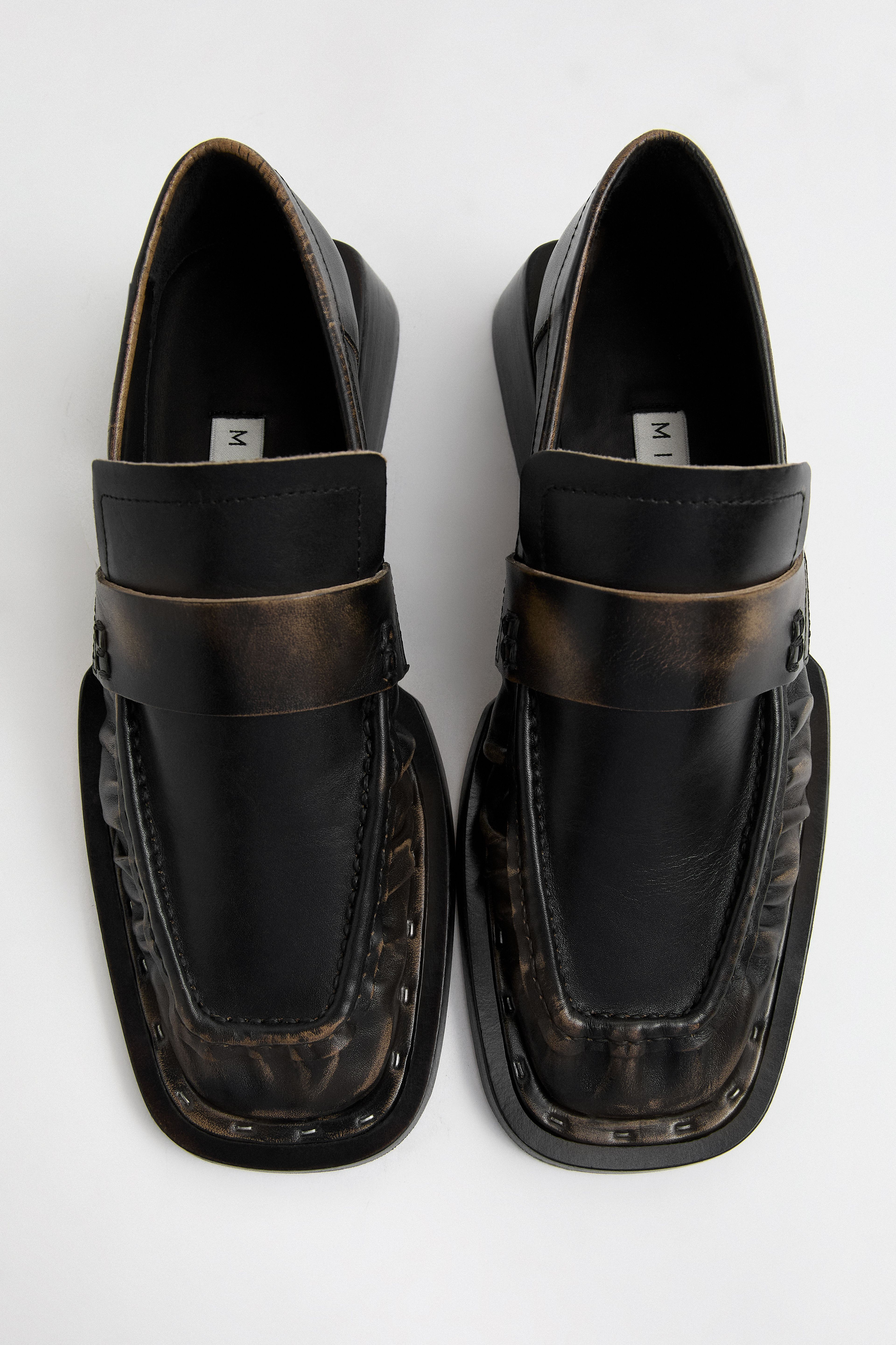 Airi Loafers - Brown Brush Off Leather | Miista | Designed & Handmade in Europe