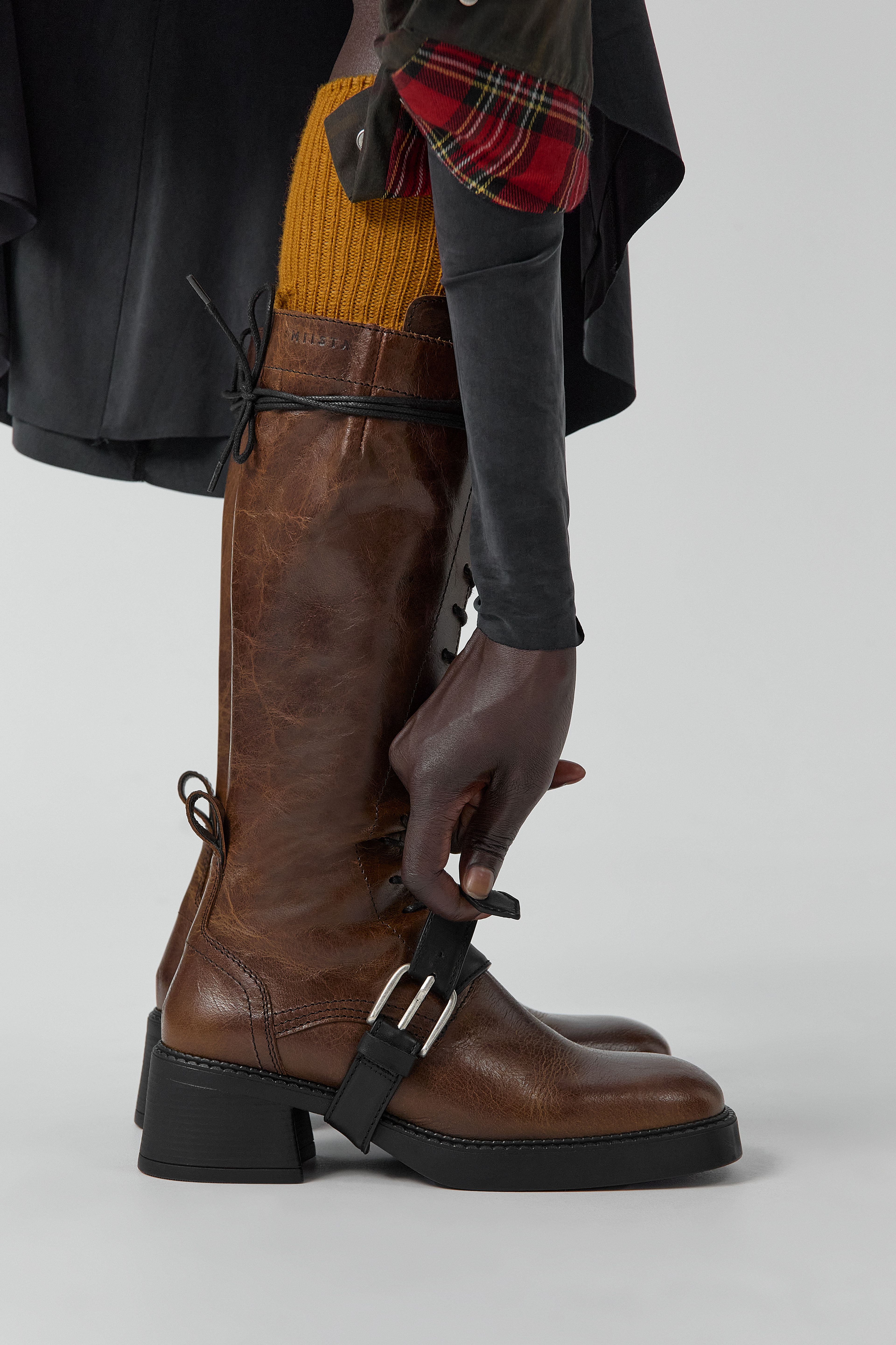 Iwona Boots  - Tan Leather | Miista | Designed & Handmade in Europe